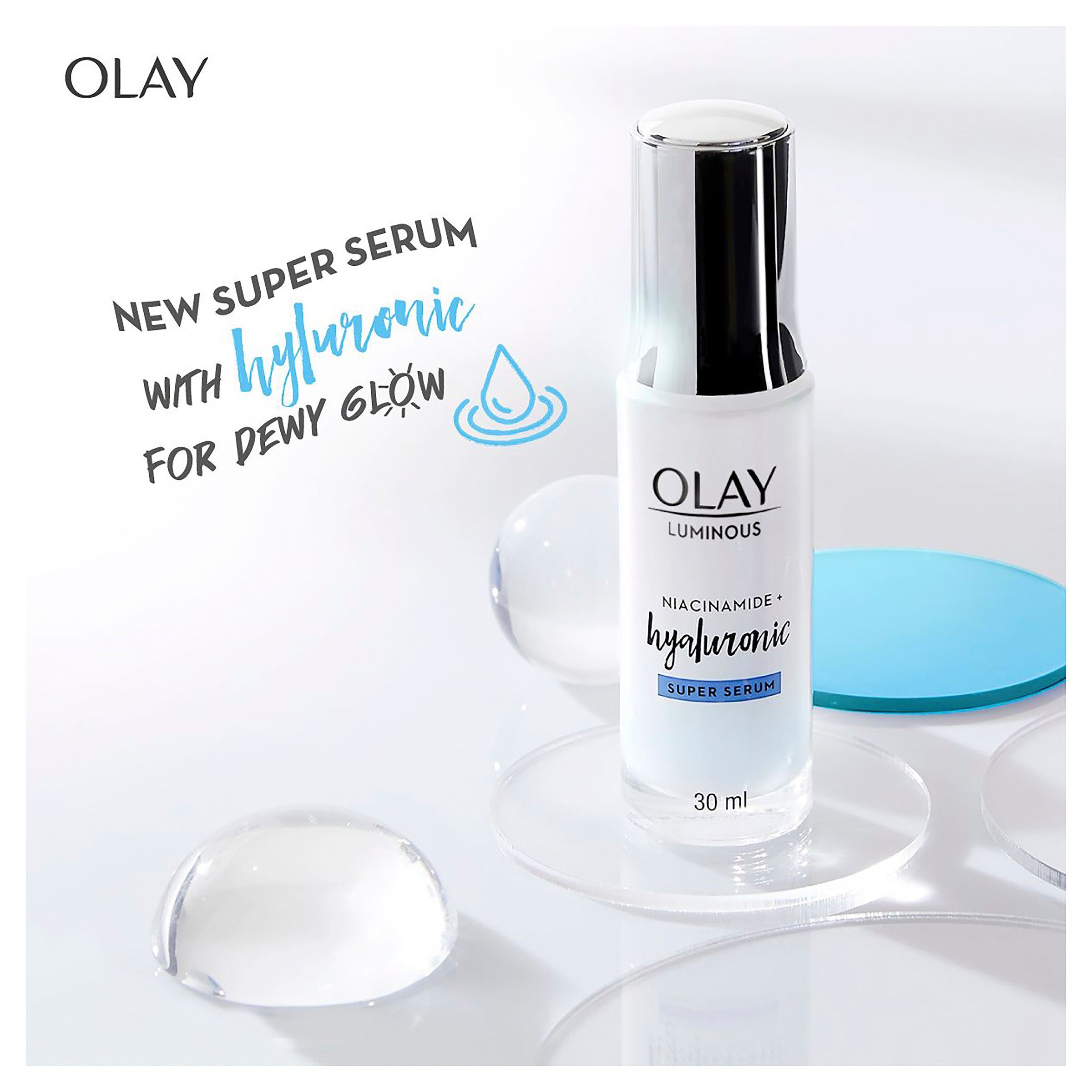Olay Luminous Niacinamide + Hyaluronic Super Serum 30ml - Image 7