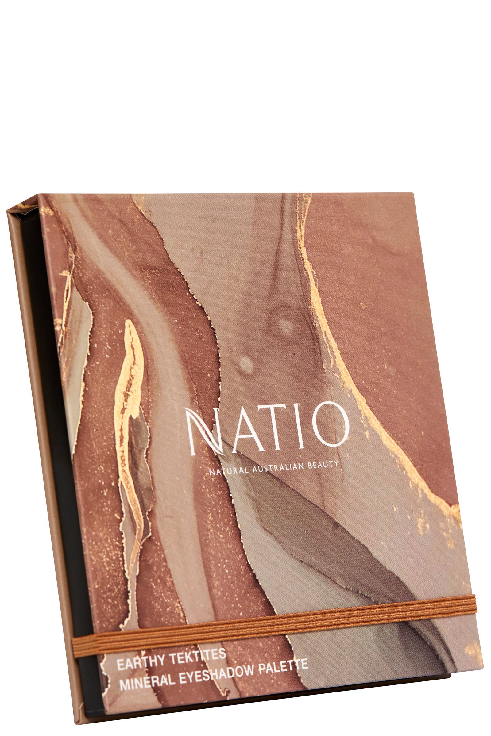 Natio Earthy Tektites Mineral Eyeshadow Palette 9g - Image 2