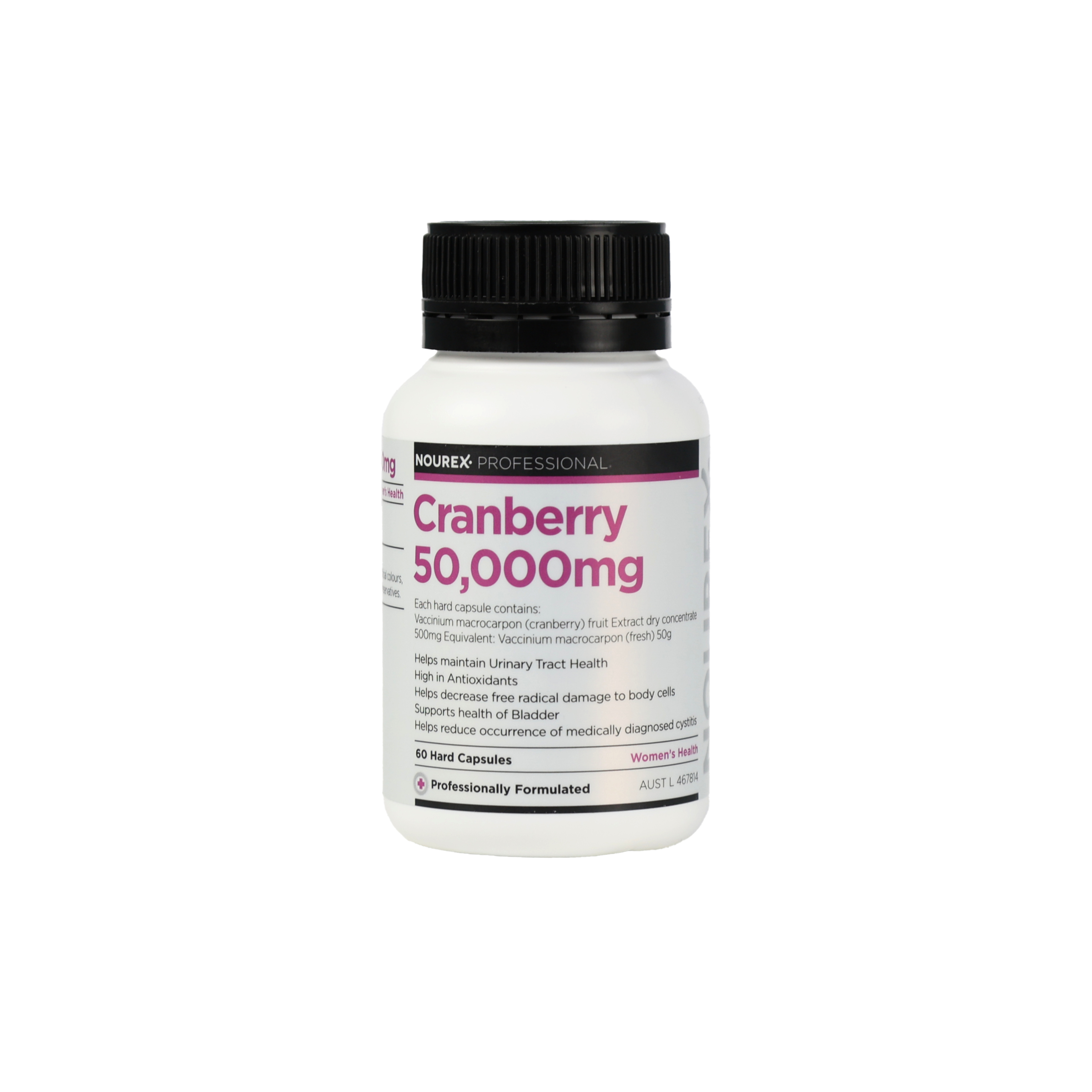Nourex Professional Cranberry 50,000mg - 60 Capsules