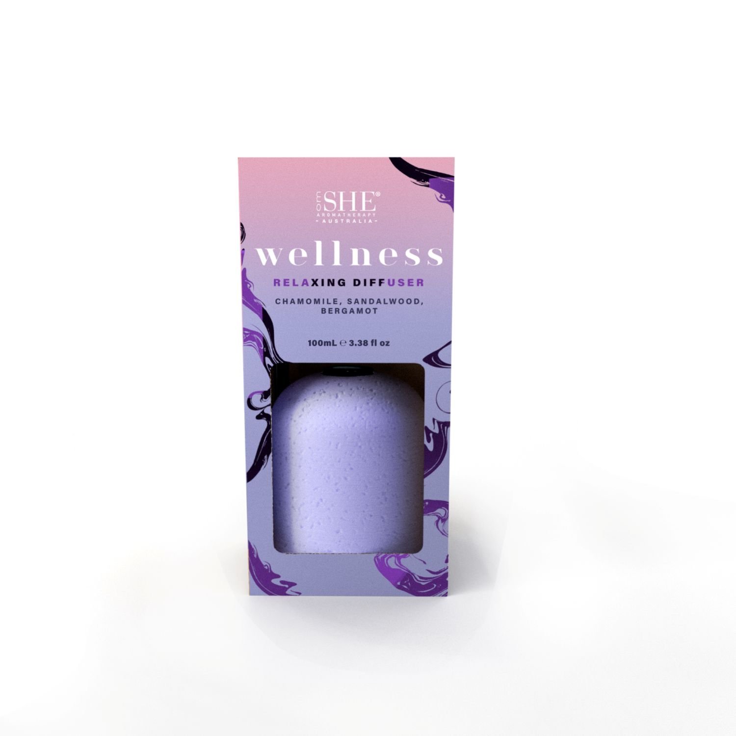 She Aromatherapy Wellness Relaxing Diffuser With Reeds Chamomile, Sandalwood & Bergamot 1 each