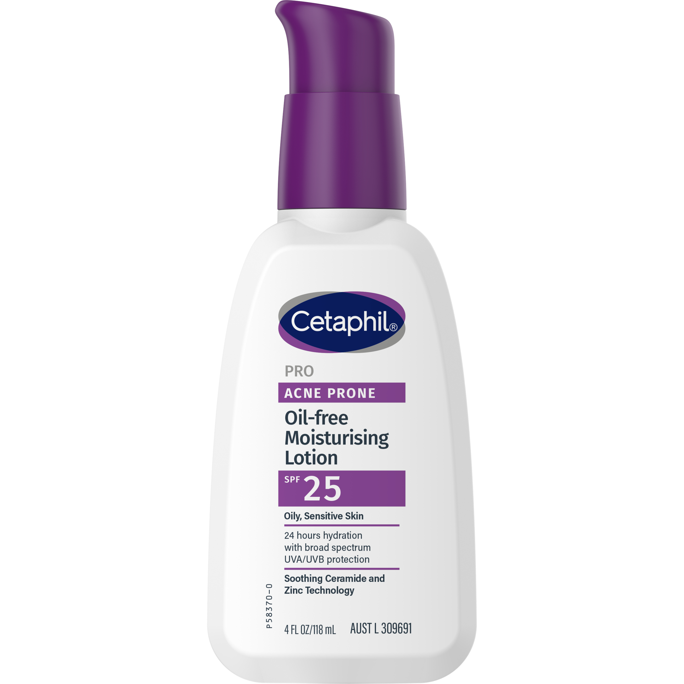 Cetaphil Derma Control Oil-Free Facial Moisturising Lotion SPF25+ 118ml - Image 1