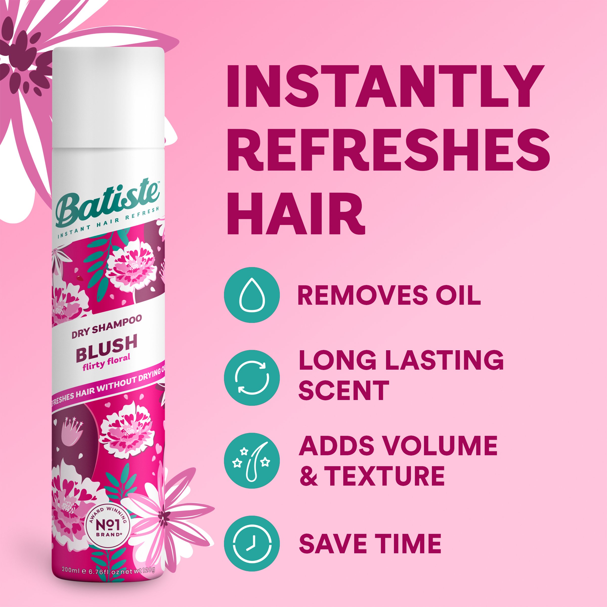 Batiste Dry Shampoo Blush 350ml - Image 10