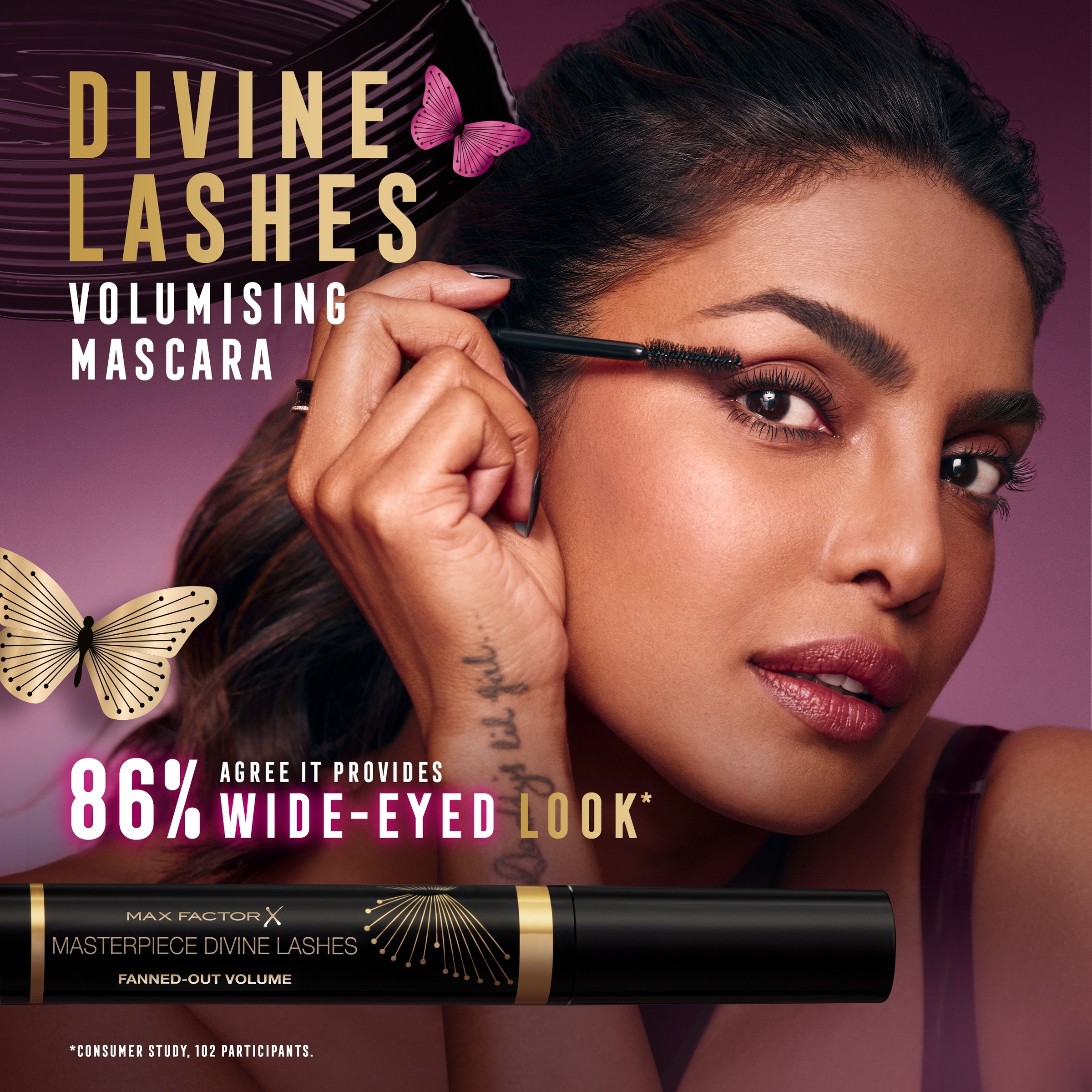 Max Factor Divine Lashes Mascara Volume Mascara Rich Black 001 - 8ml - Image 2