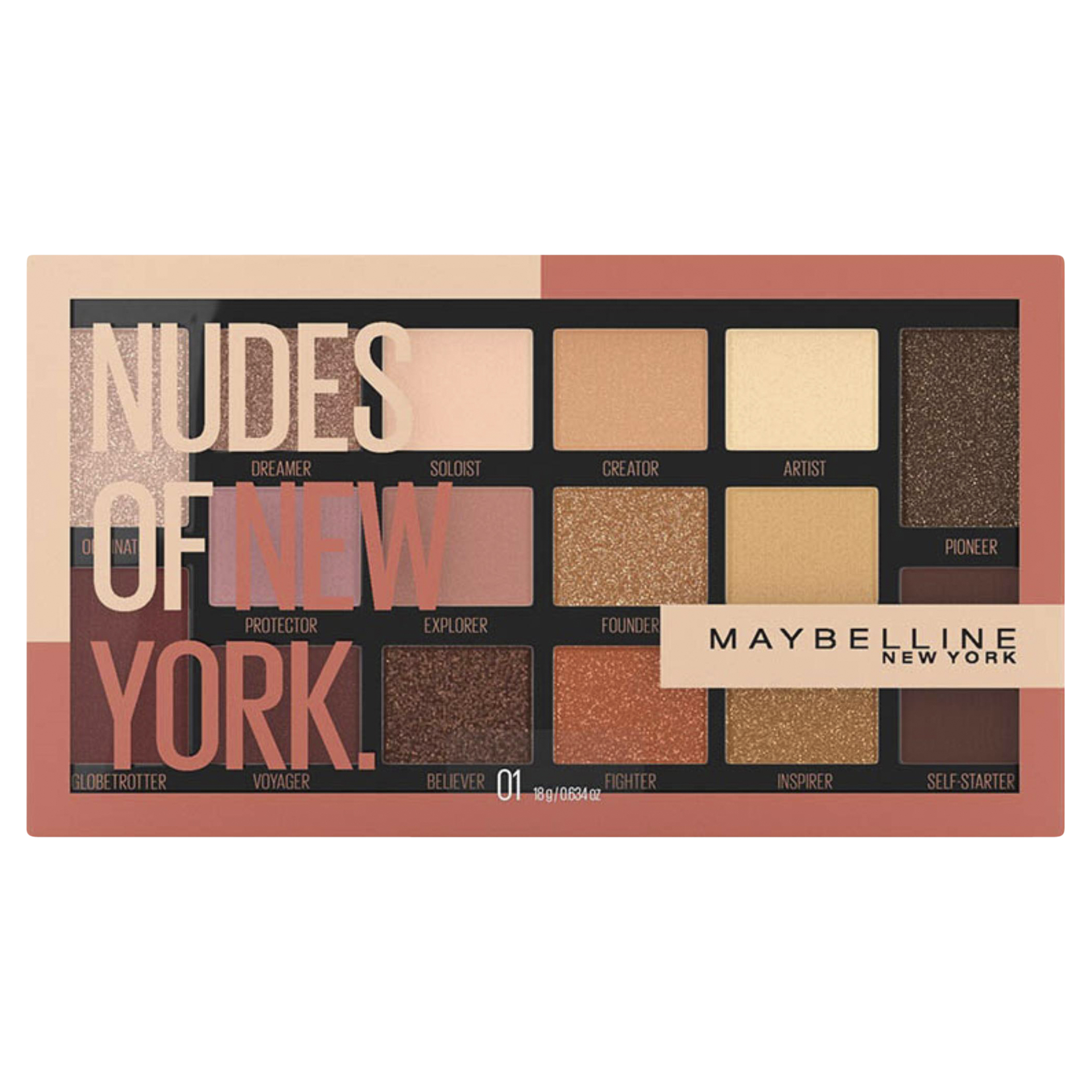 Maybelline Nudes Of New York Shadow Palette 1 each - Image 1