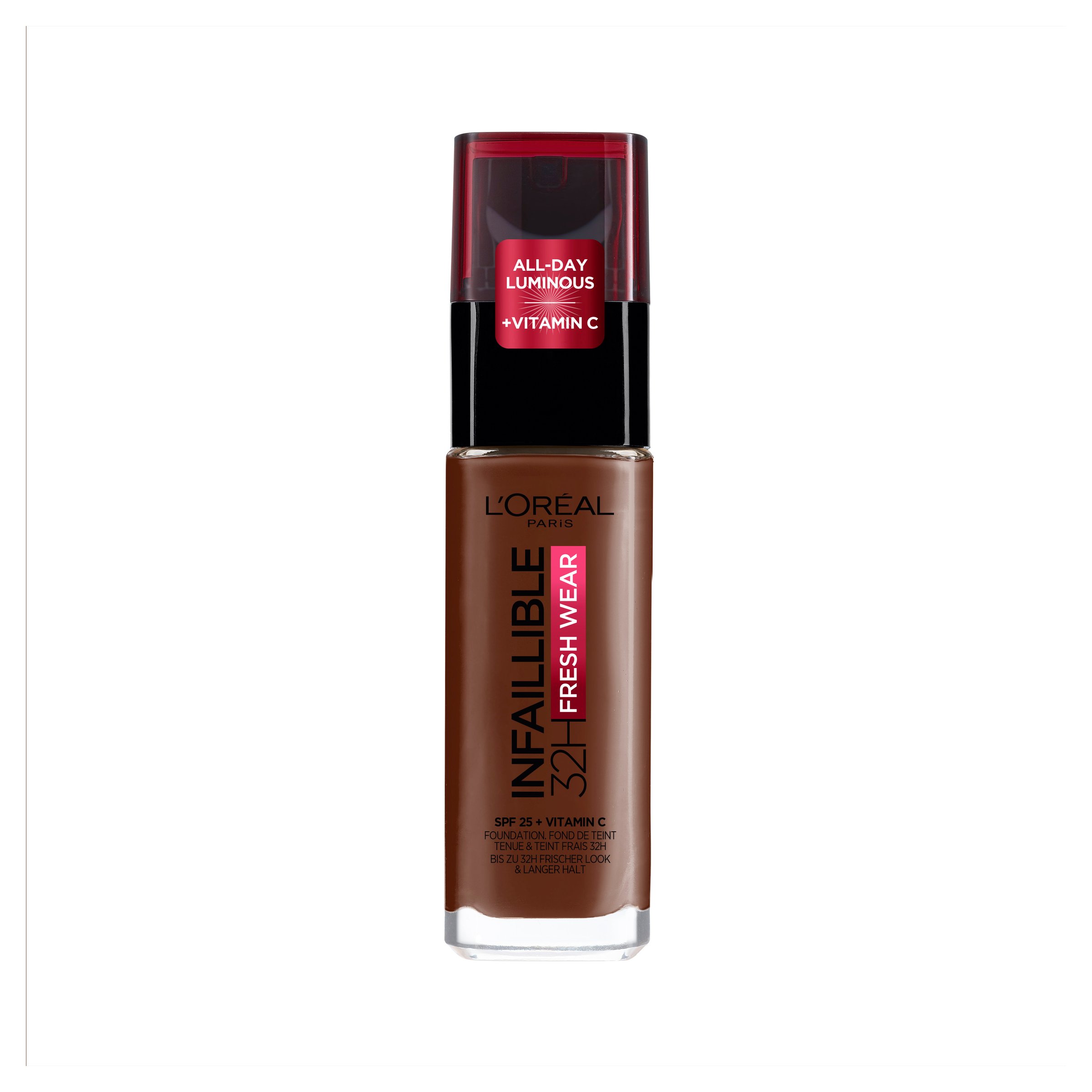 L'Oreal Paris Infallible Freshwear Foundation 390 Ebony 1 each - Image 1