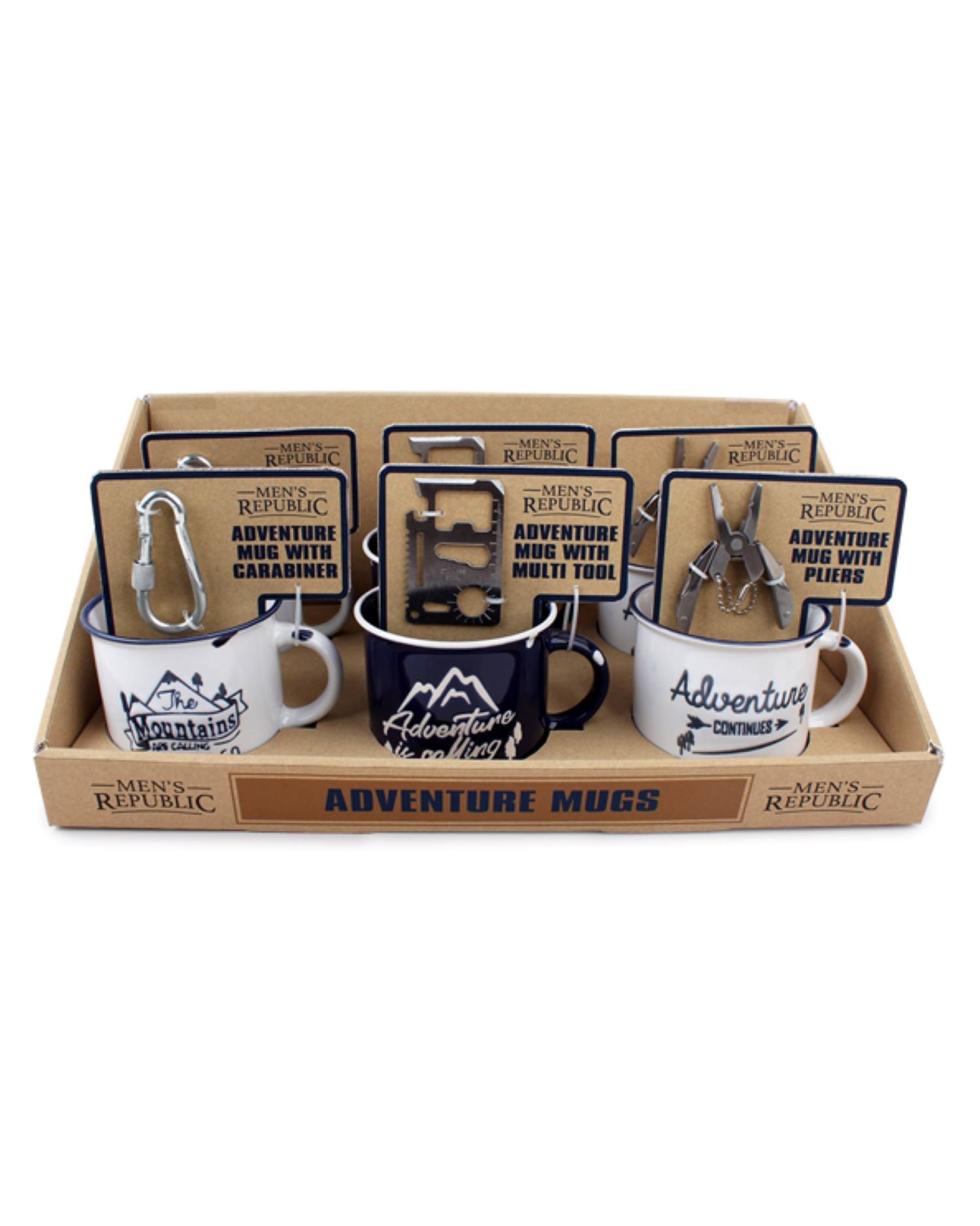 Men's Republic Adventure Mugs with Tool Assorted 1 each - Image 1