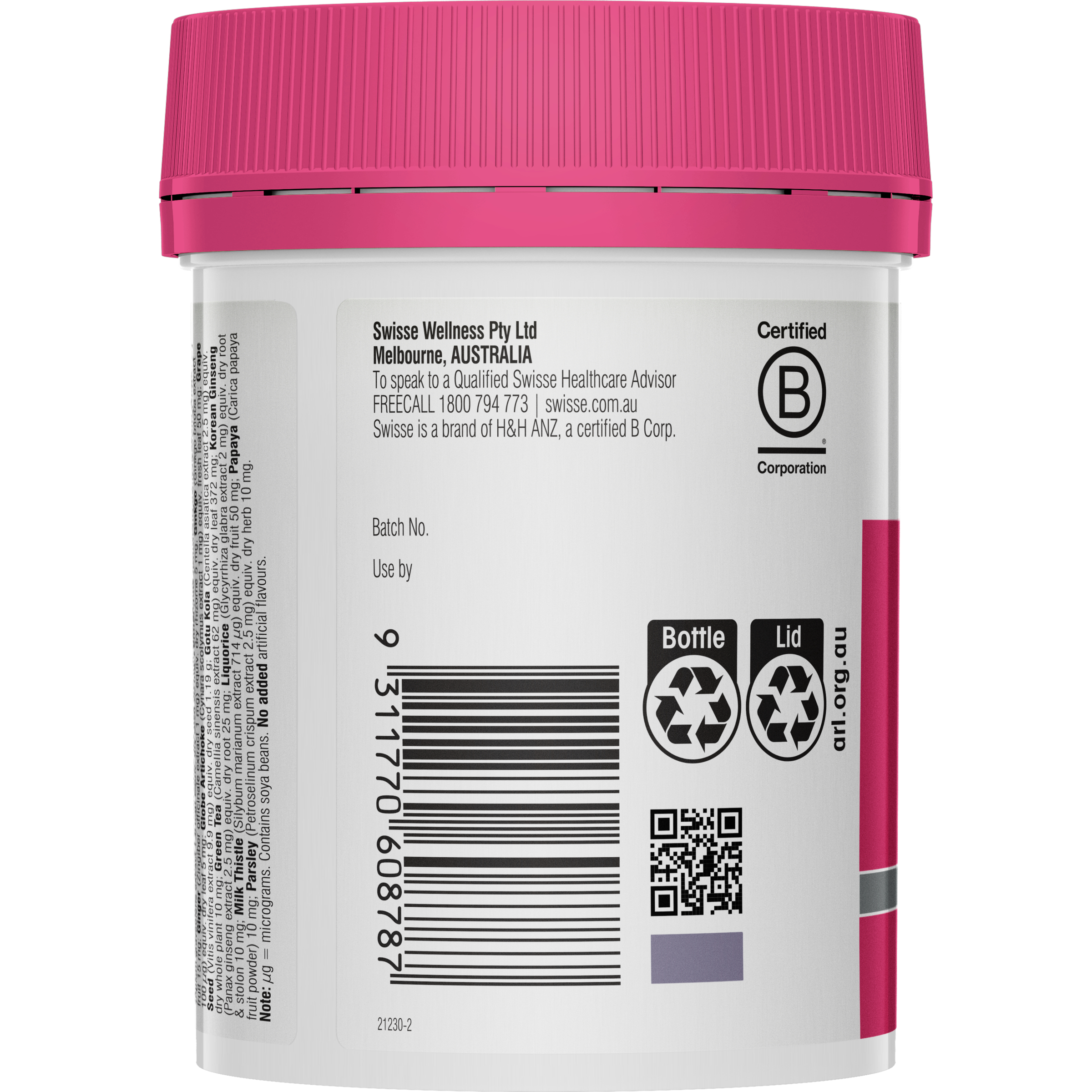 Swisse Ultivite Women's Multivitamin 120 tablets - Image 3
