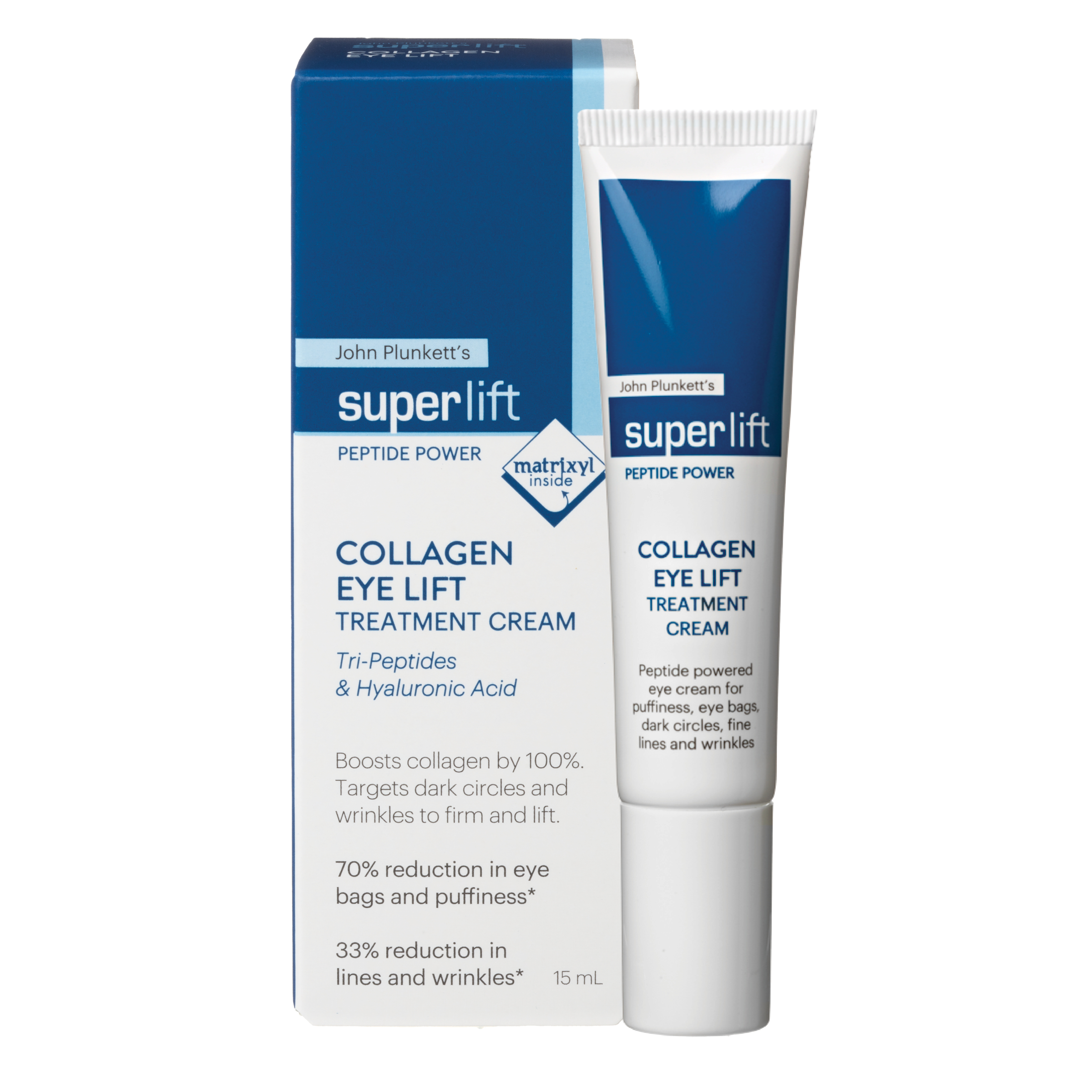John Plunkett's SuperLift Collagen Eye Lift Treatment Cream 15ml - Image 10
