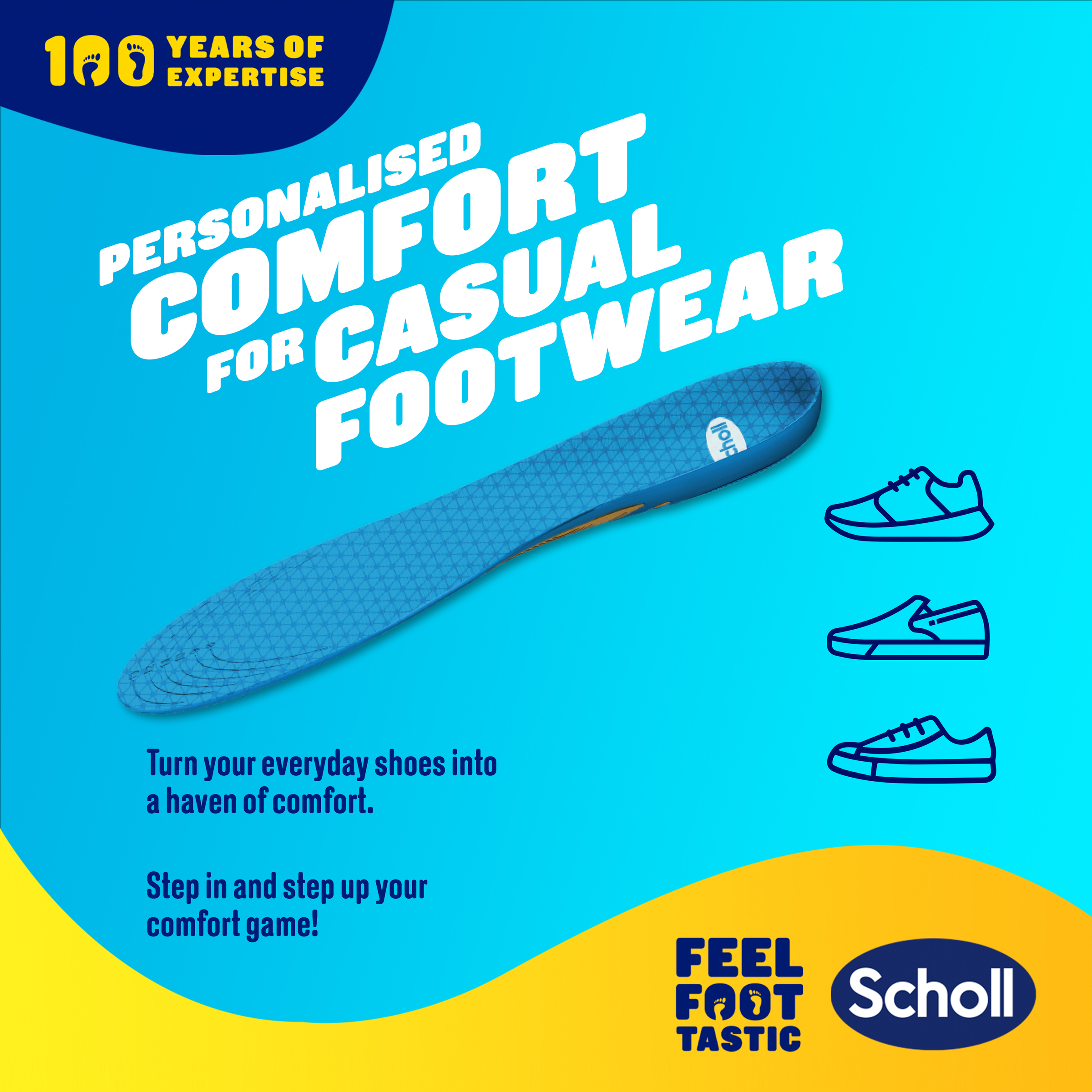 Scholl Gel Activ Insole Casual Small 1 each - Image 3