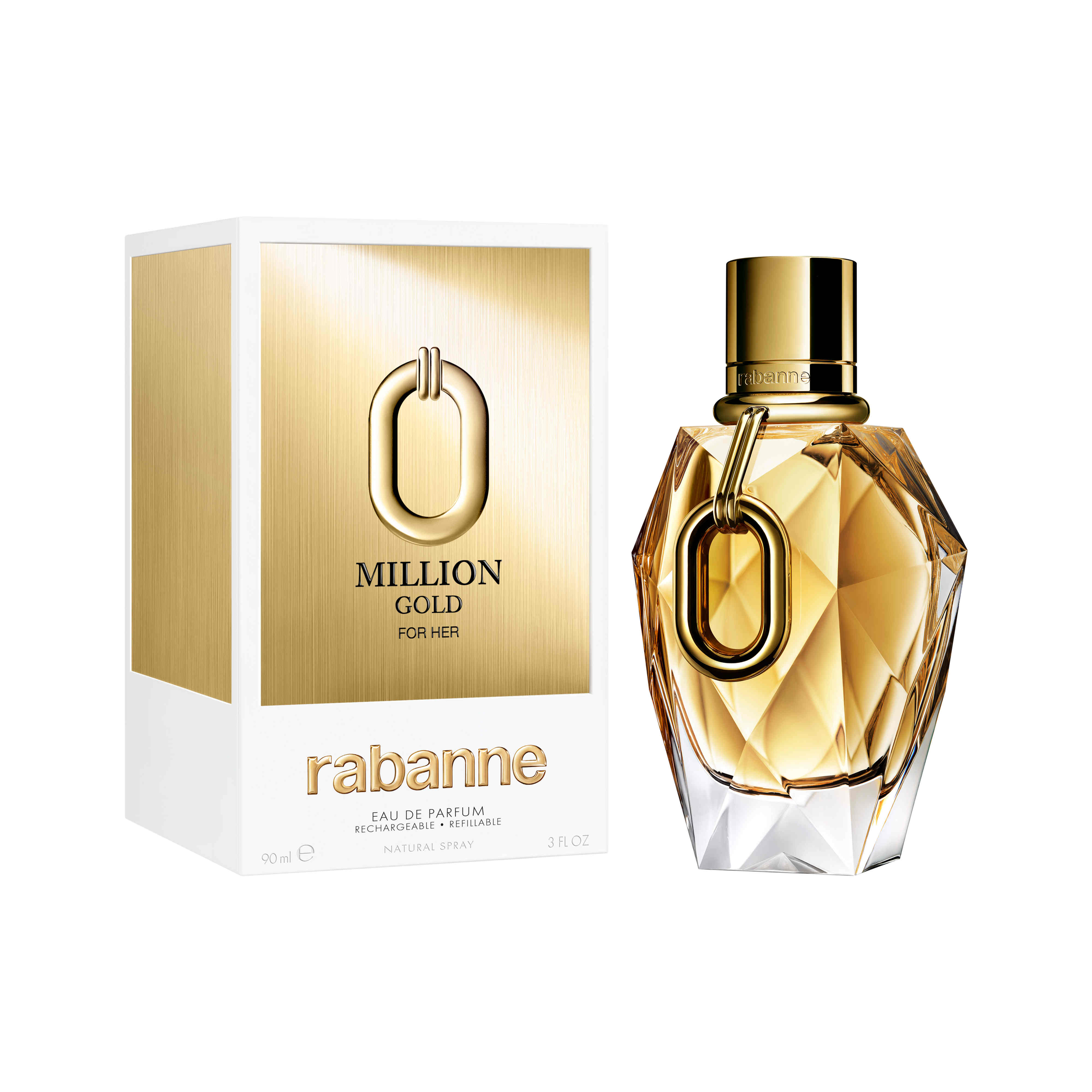 Rabanne Million Gold For Her EDP Spray 50ml - Image 1