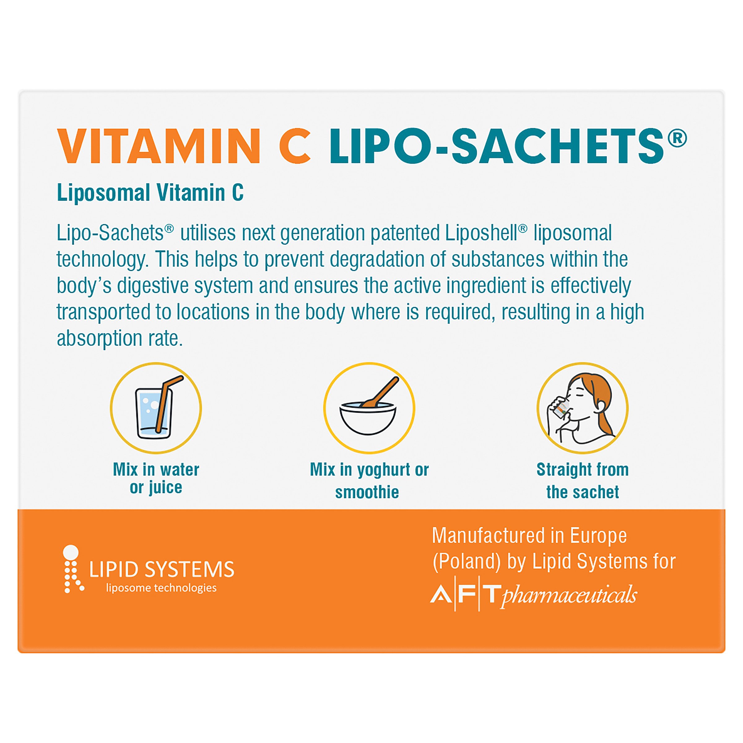 Lipo-Sachets Vitamin C 30 sachets - Image 5