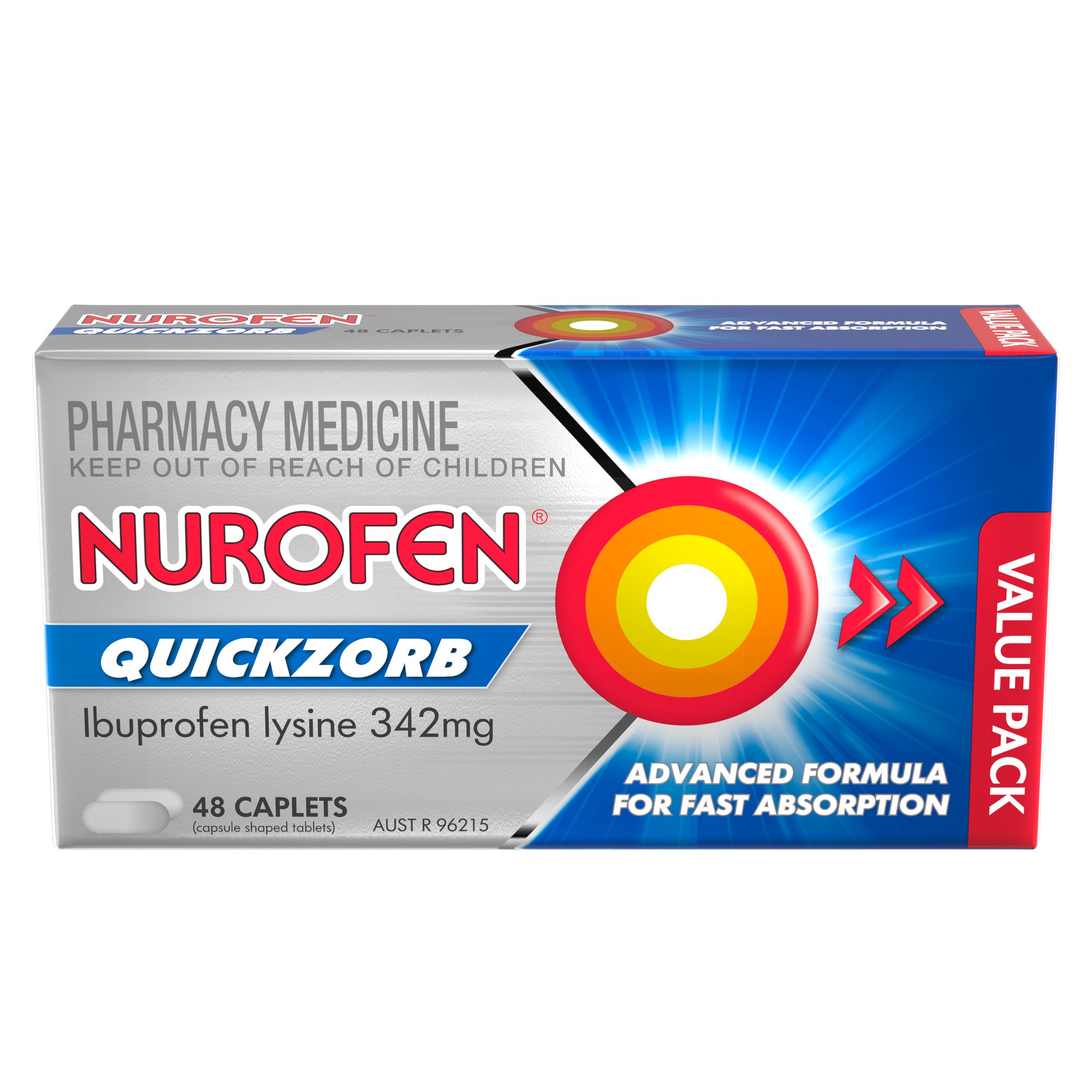 Nurofen Quickzorb 48 caplets - Image 7
