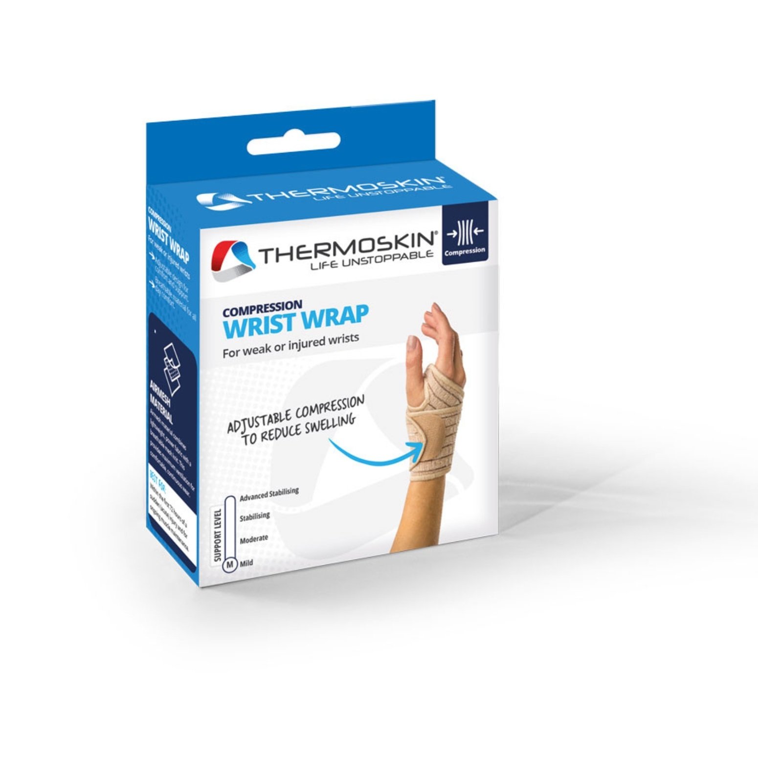 Thermoskin Compression Wrist Wrap One Size - Image 1