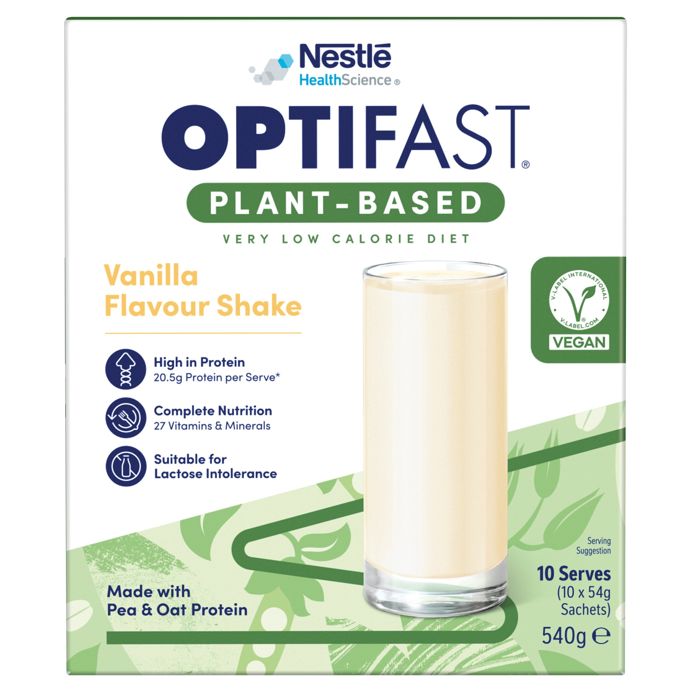 Optifast VLCD Plant Based Vanilla 10 pack - Image 1