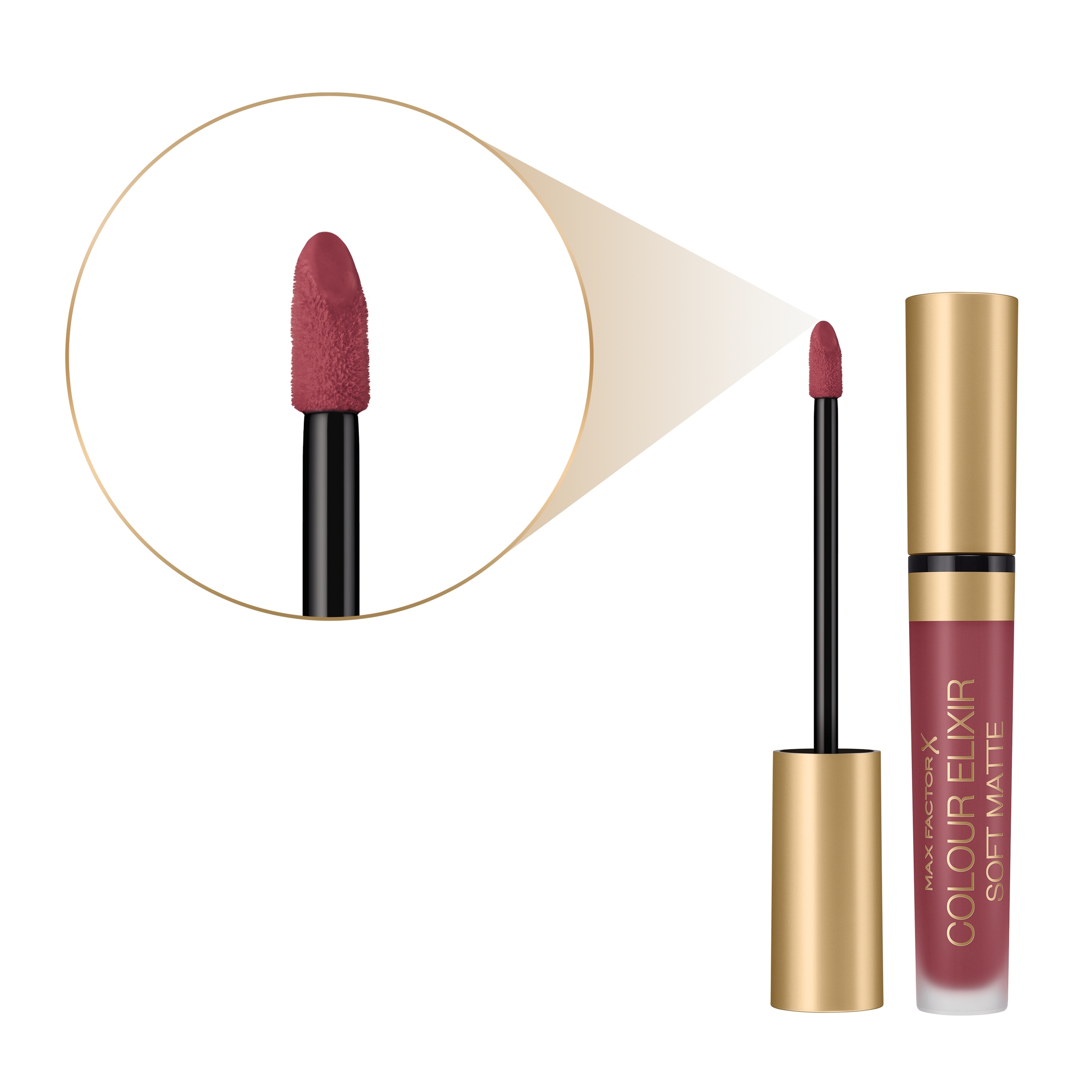 Max Factor Colour Elixir Soft Matte Liquid Lip 040 Soft Berry 1 each - Image 4