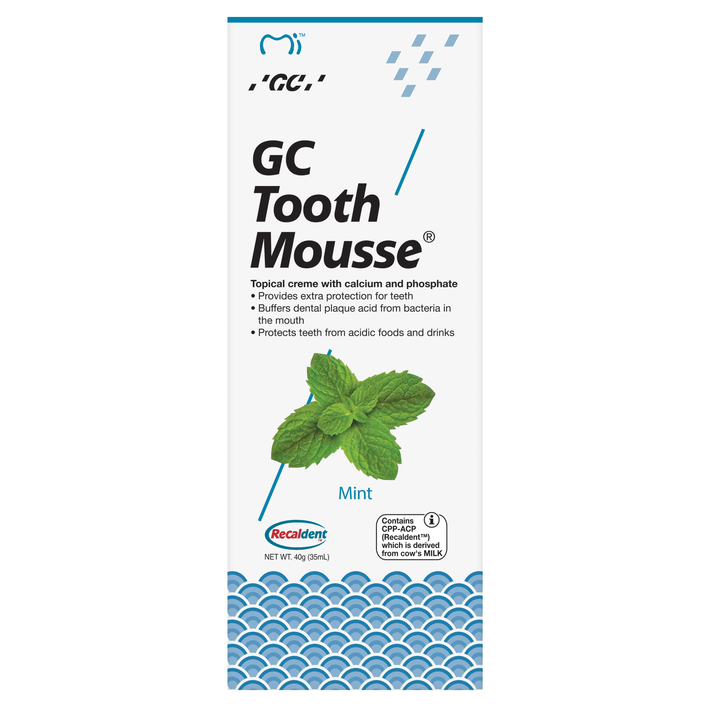 GC Tooth Mousse Mint 40g - Image 1