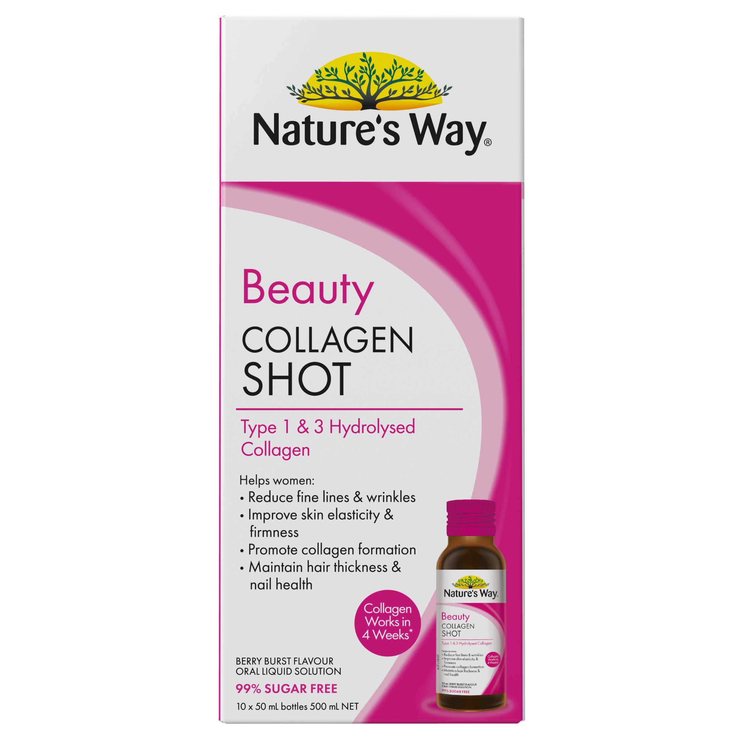 Nature's Way Beauty Collagen Shots 500ml - Image 3