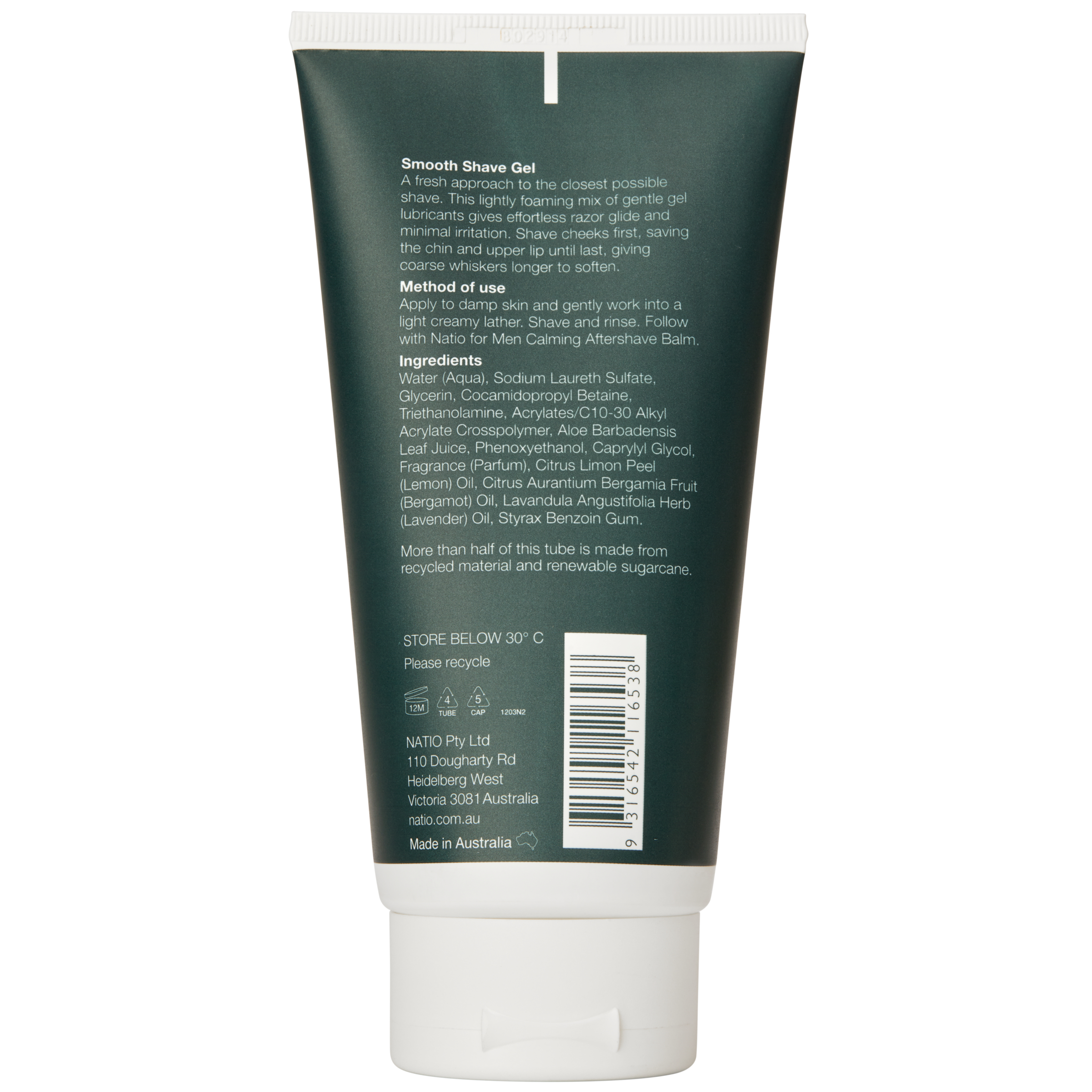 Natio Men Smooth Shaving Gel 150g - Image 2