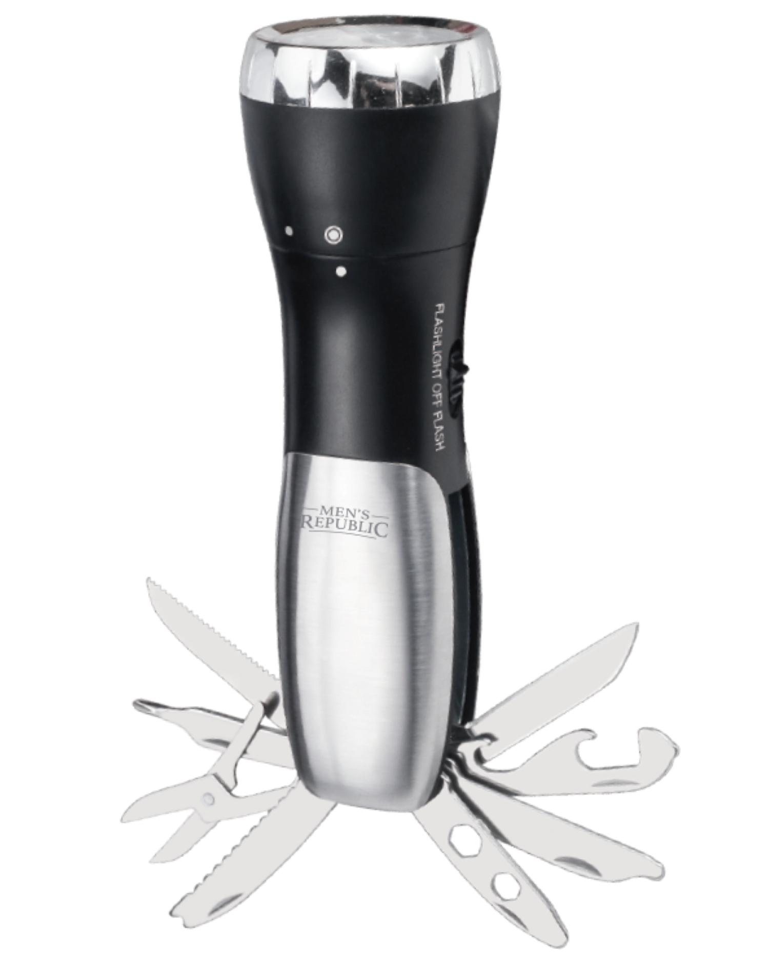 Men's Republic Multi Tool Survival Flashlight 10 Functions 1 each - Image 3