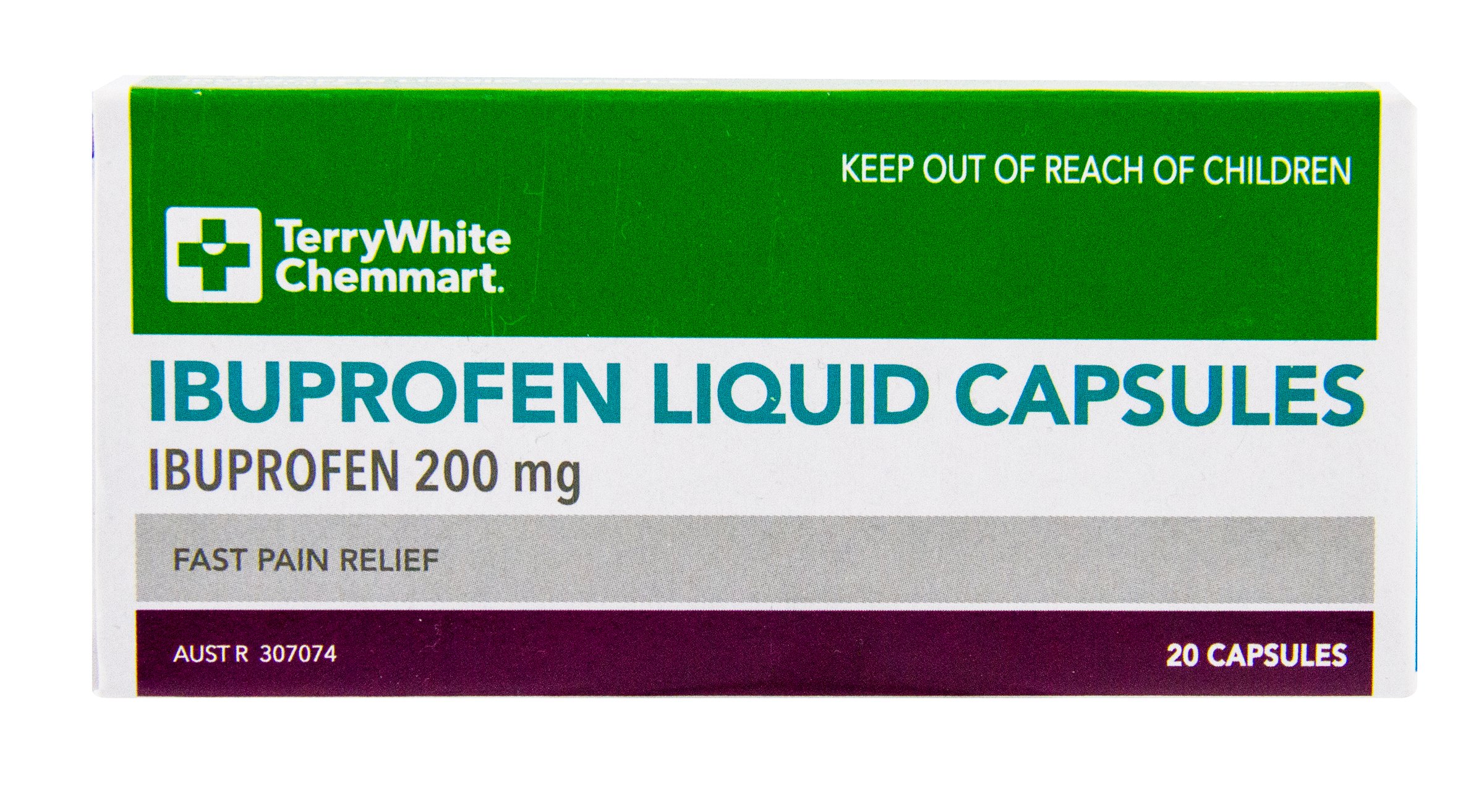 TerryWhite Chemmart Ibuprofen 20 liquid capsules - Image 3