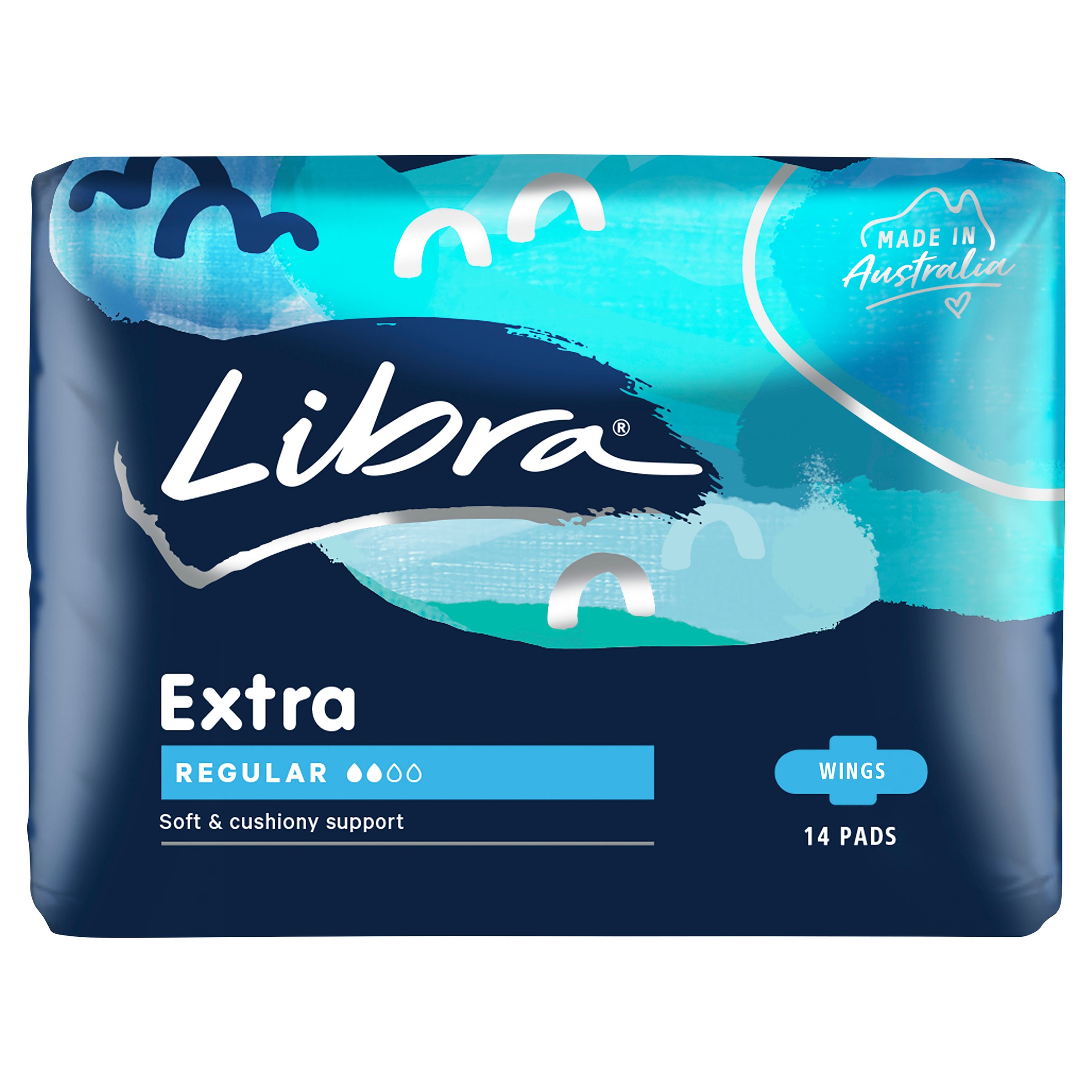 Libra Pads Extra Wing Regular 14 pack - Image 1