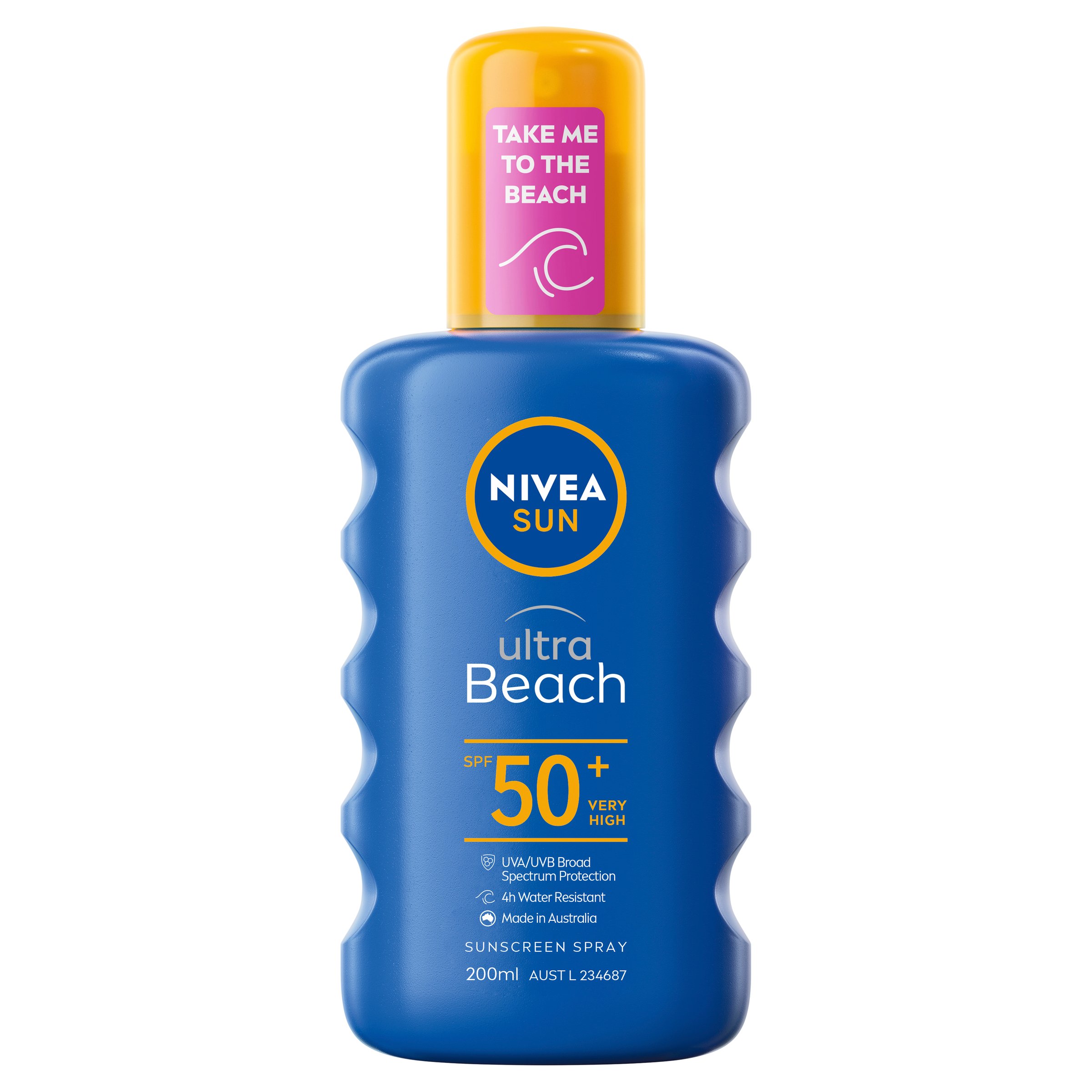 Nivea Sun Ultra Beach Spray SPF50+ - 200ml - Image 1