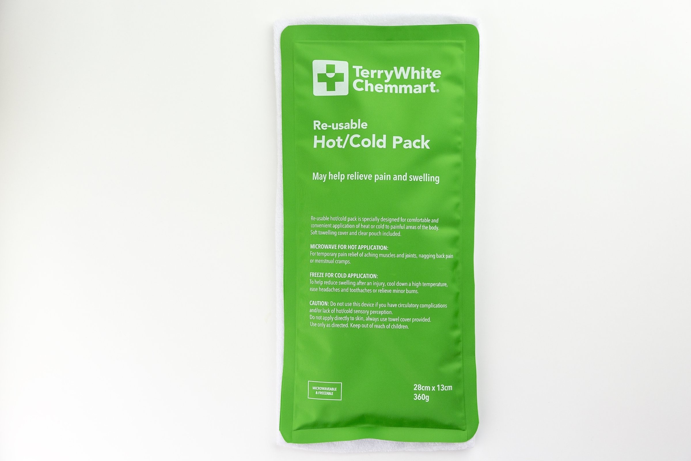 TerryWhite Chemmart Hot/Cold Gel Pack Medium 28cm X 13cm - 1 each