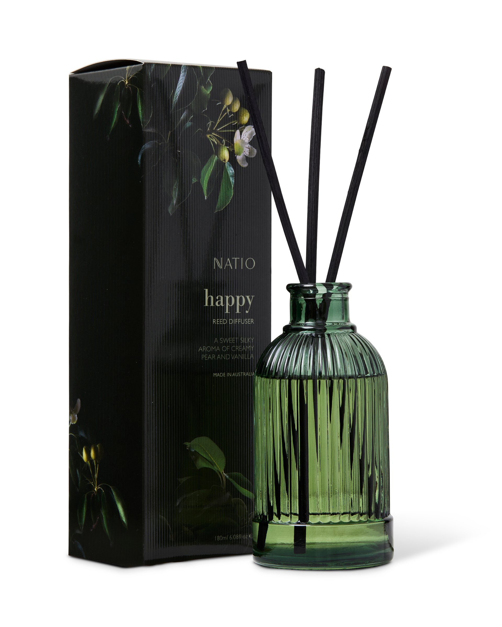 Natio Home Sanctuary Scented Reed Diffuser Happy 180 ml - Image 1