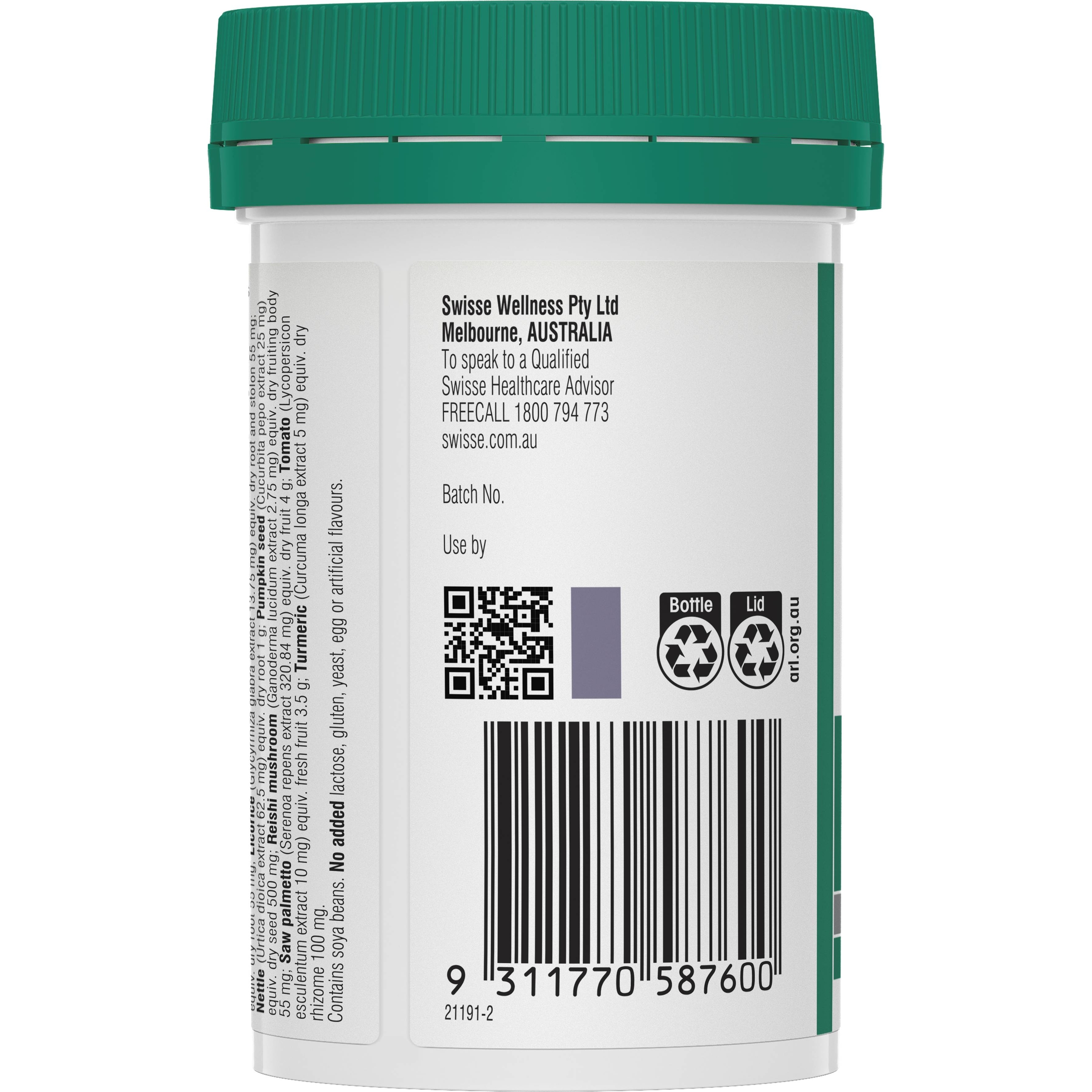 Swisse Ultiboost Prostate 50 tablets - Image 3