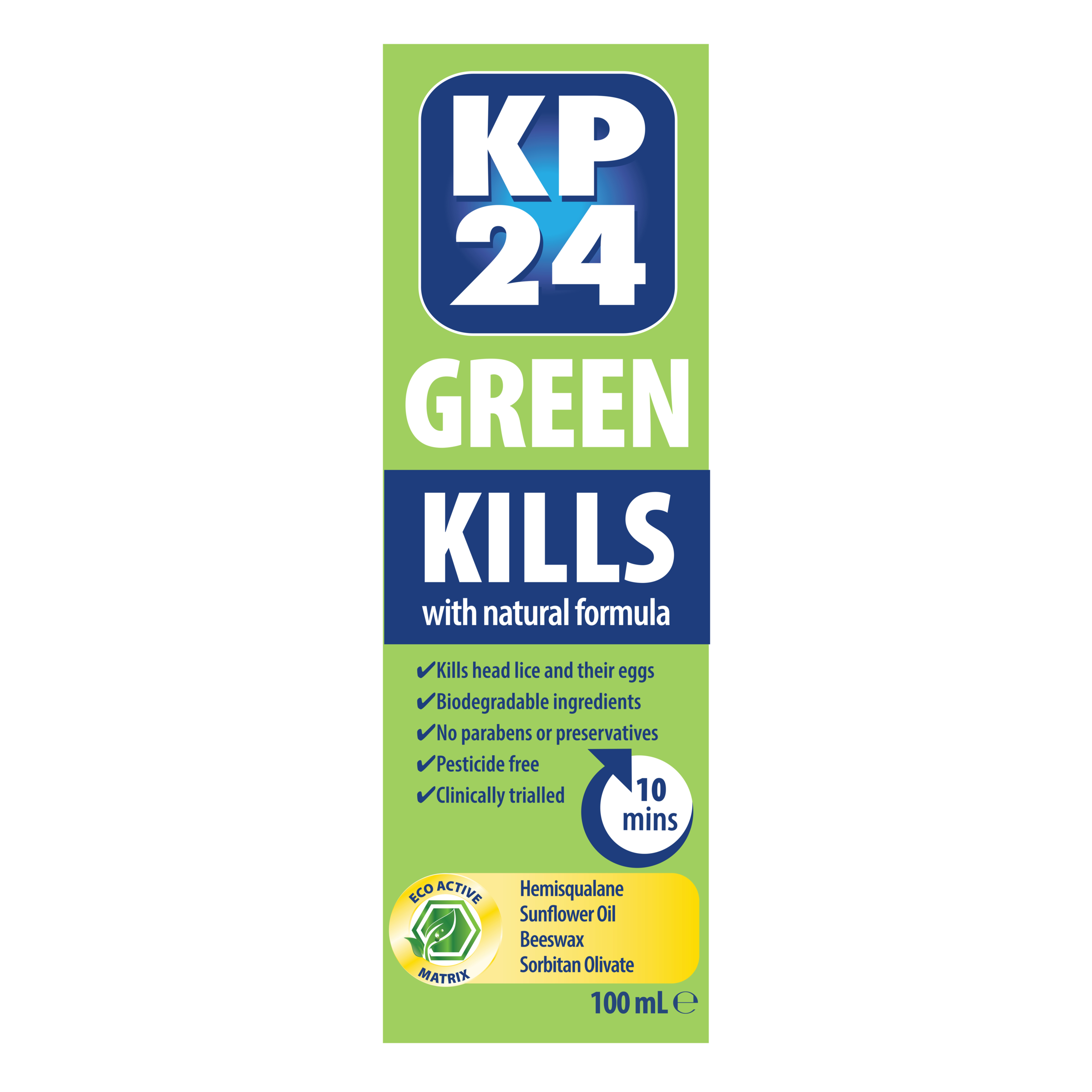 KP24 Green + Comb 100ml - Image 1