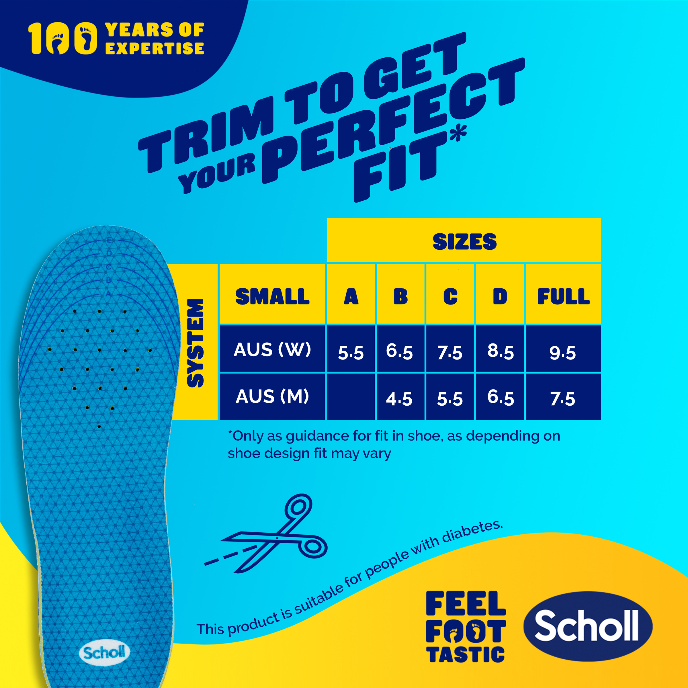 Scholl Gel Activ Insole Sport Small 1 each - Image 6