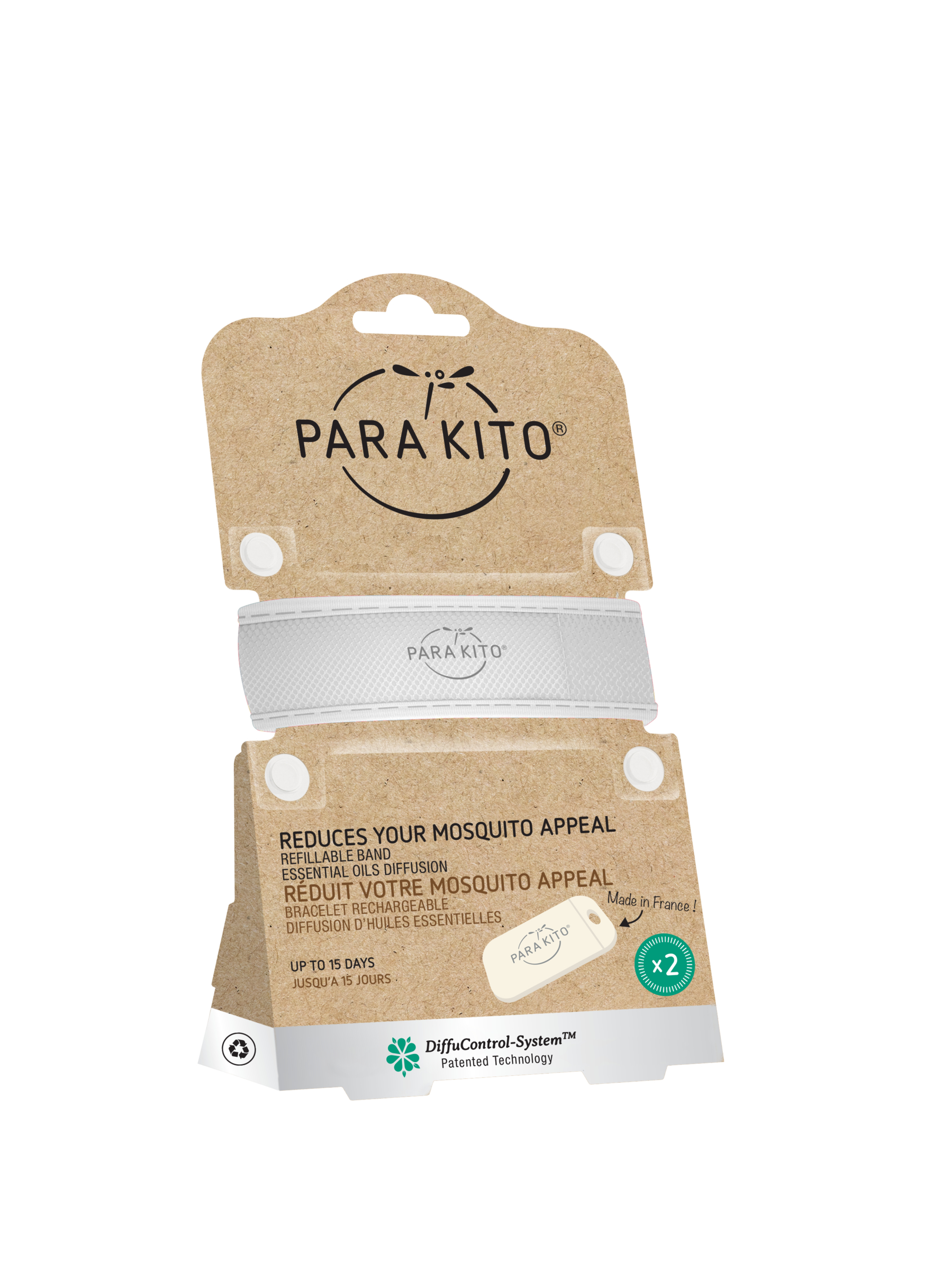 Parakito Mosquito Protect Wrist Band Colours 1 pack - Image 2