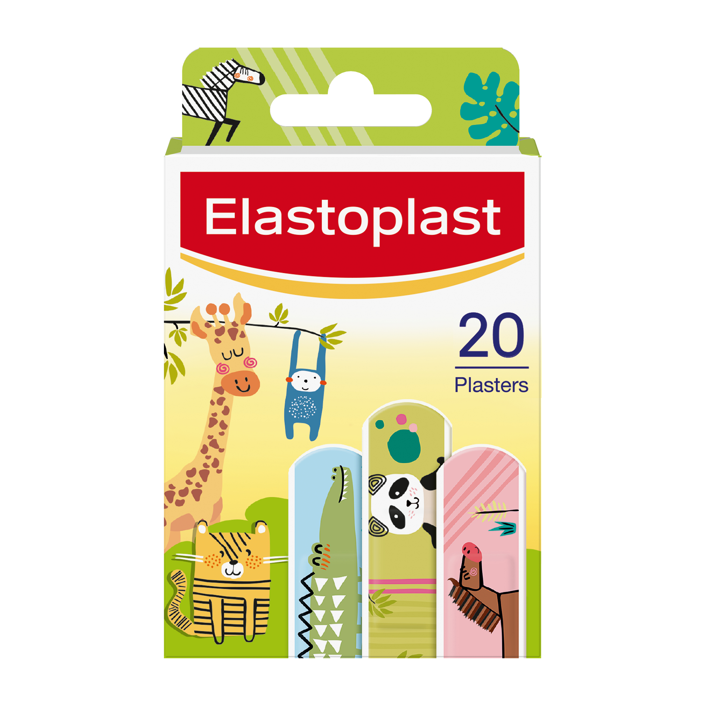 Elastoplast Kids Animals Plasters 20 pack - Image 1