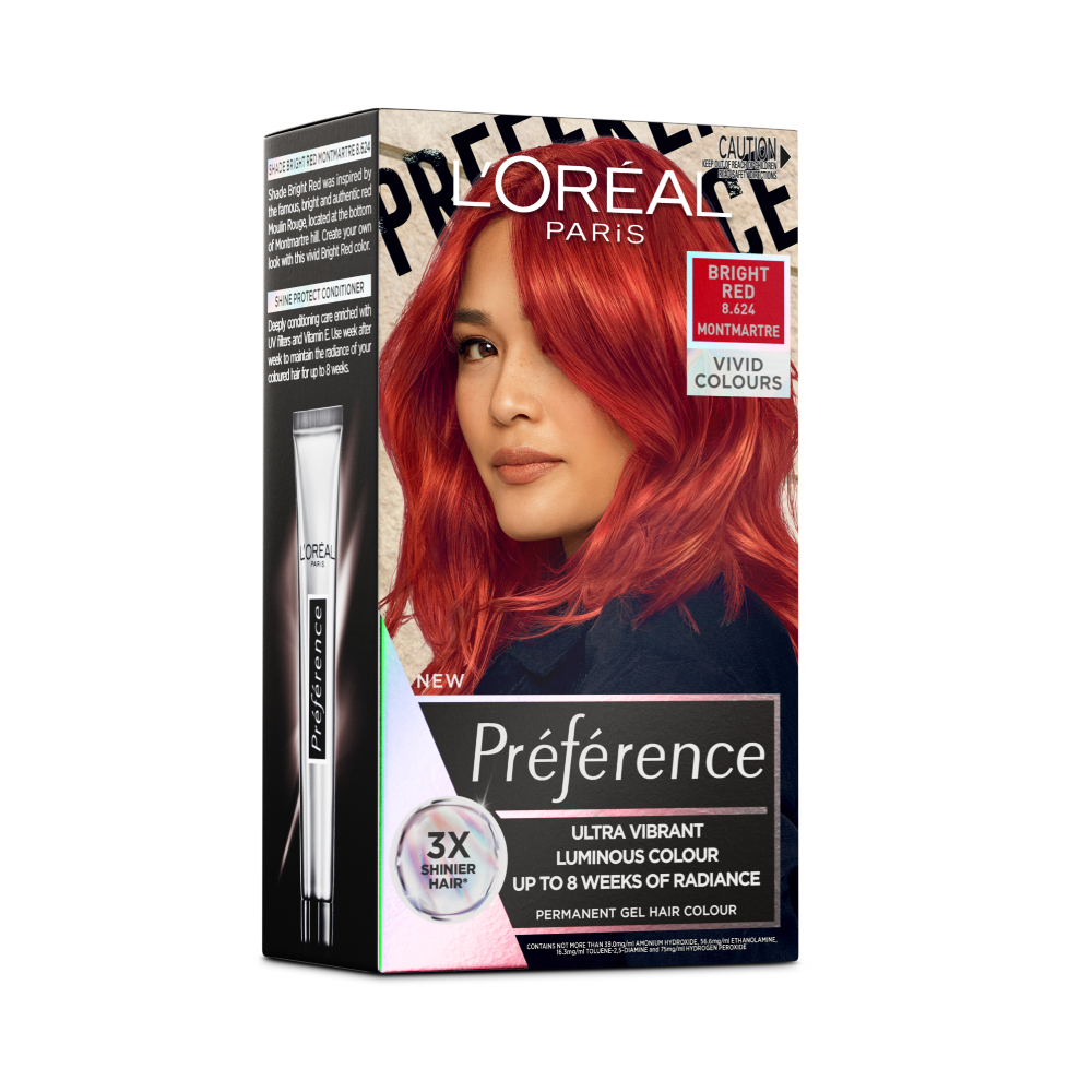 L'Oreal Paris Preference Vivids Bright Red 8.624 - 1 each