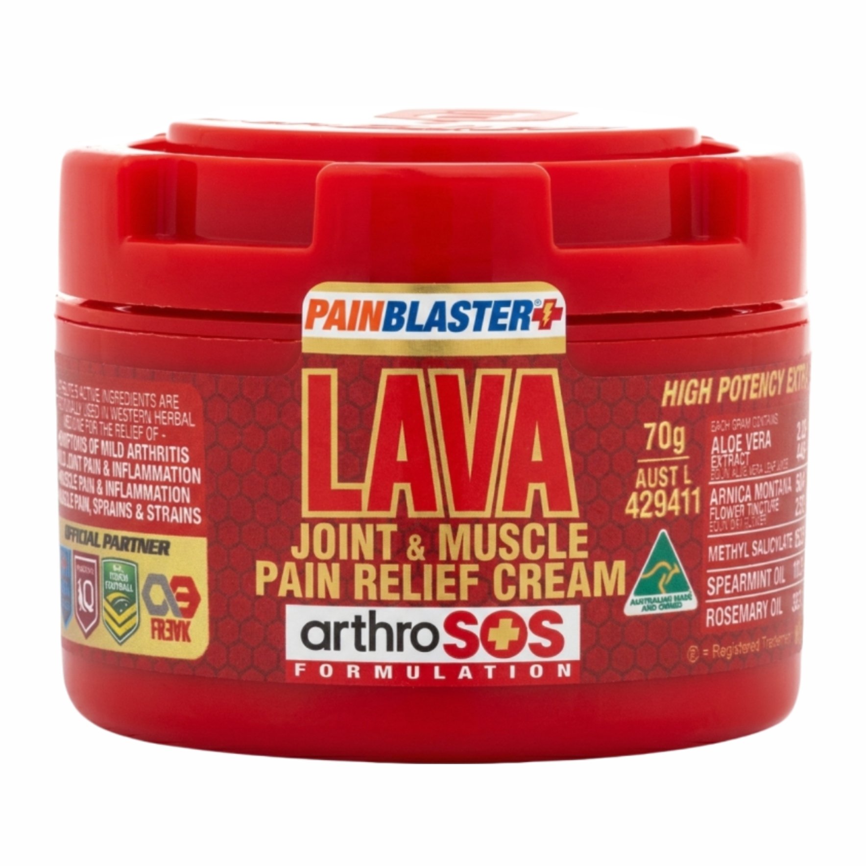 ATHELITE Lava Joint & Muscle Pain Relief & Recovery Cream 70g