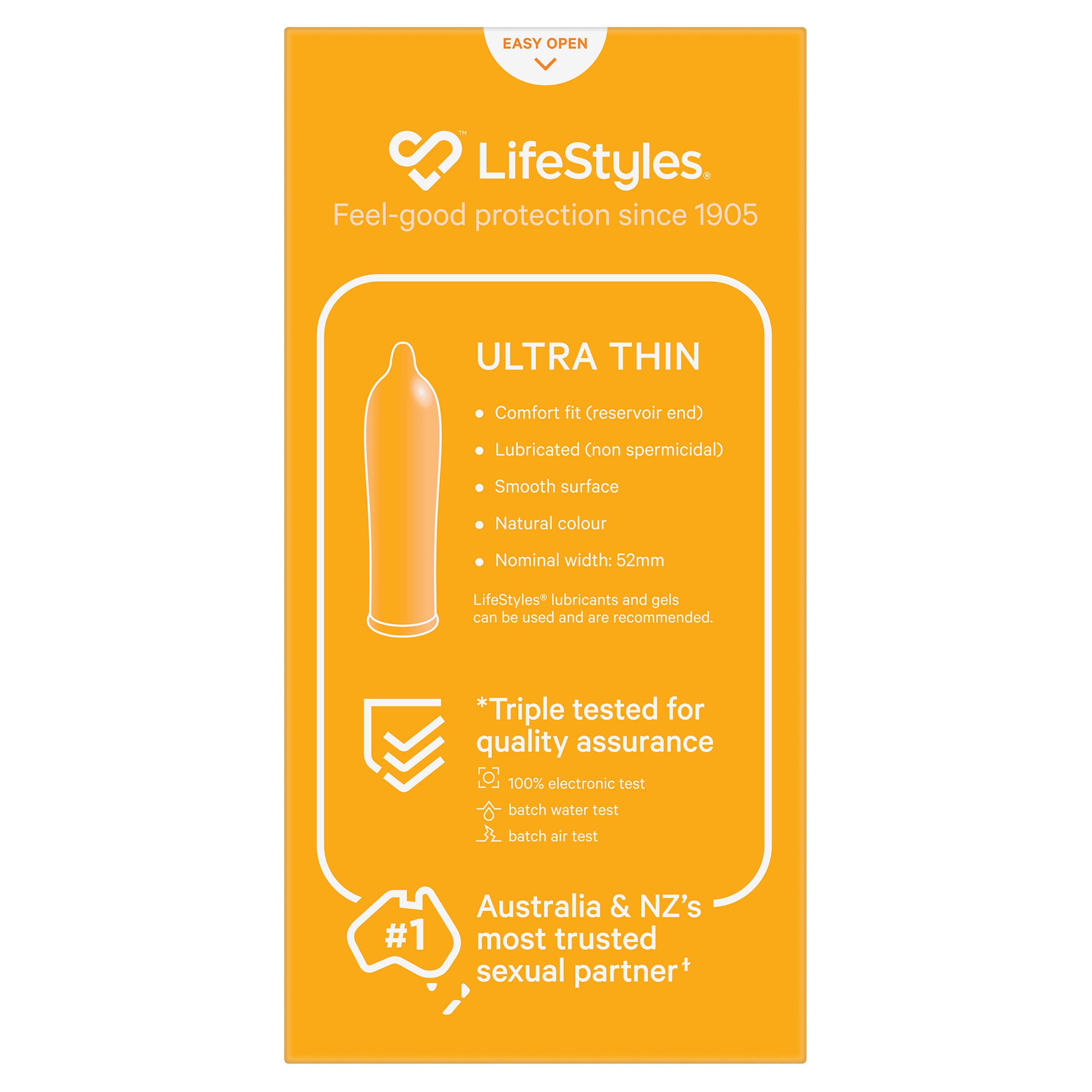 LifeStyles Condoms Ultra Thin 10 pack - Image 2