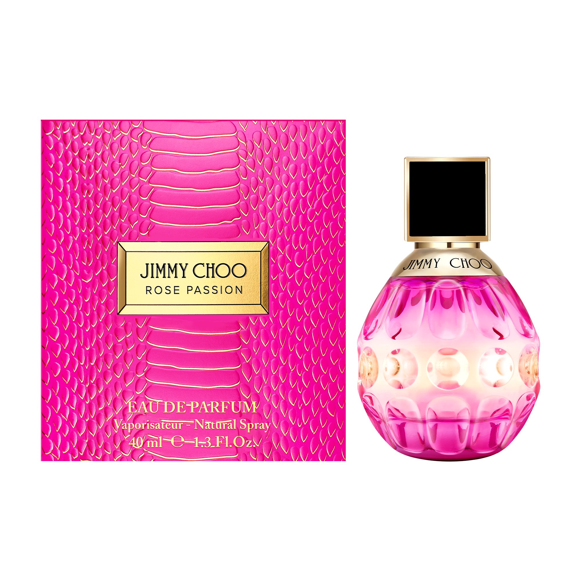 Jimmy Choo Rose Passion EDP Spray 40ml - Image 1