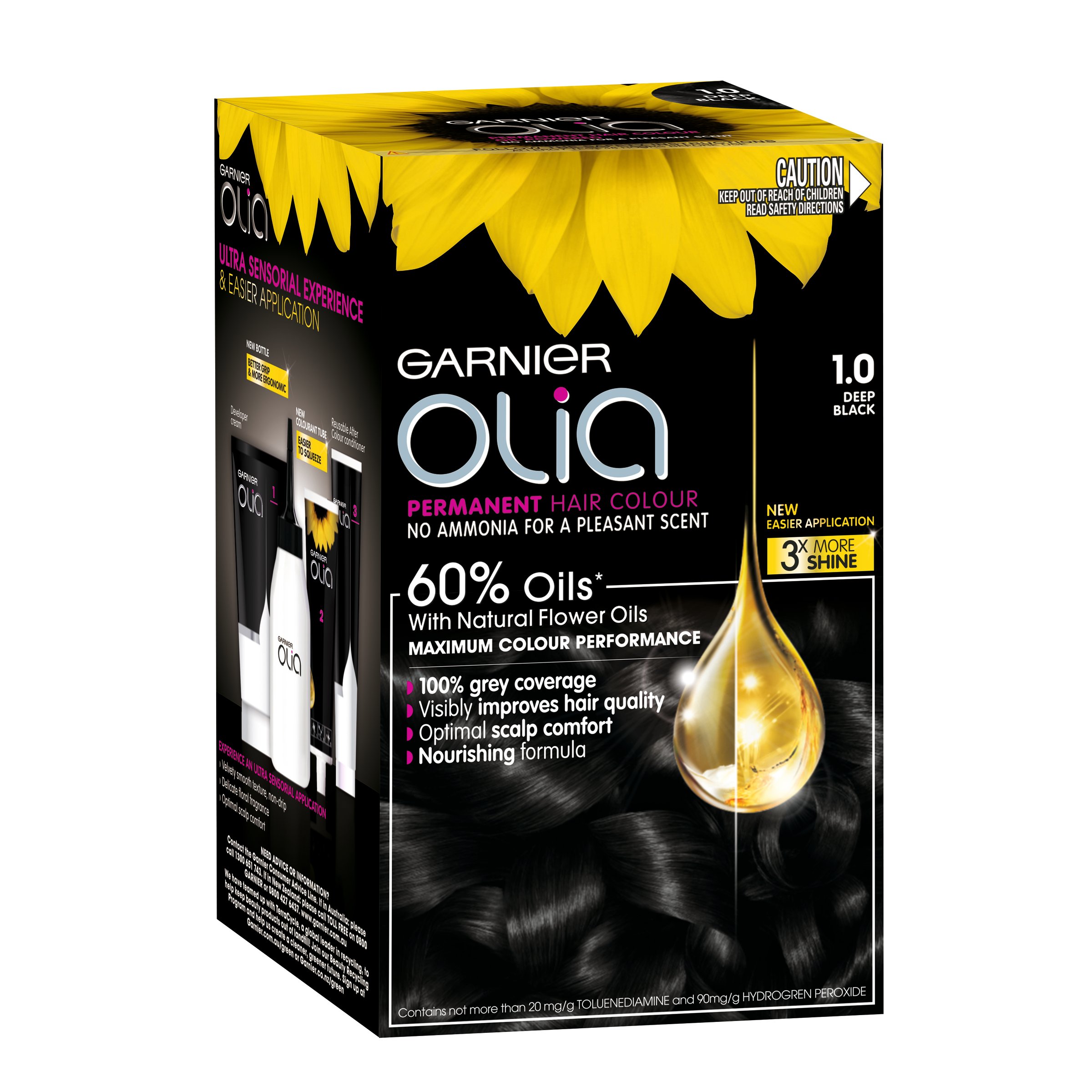 Garnier Olia 1.0 Deep Black 1 pack - Image 1