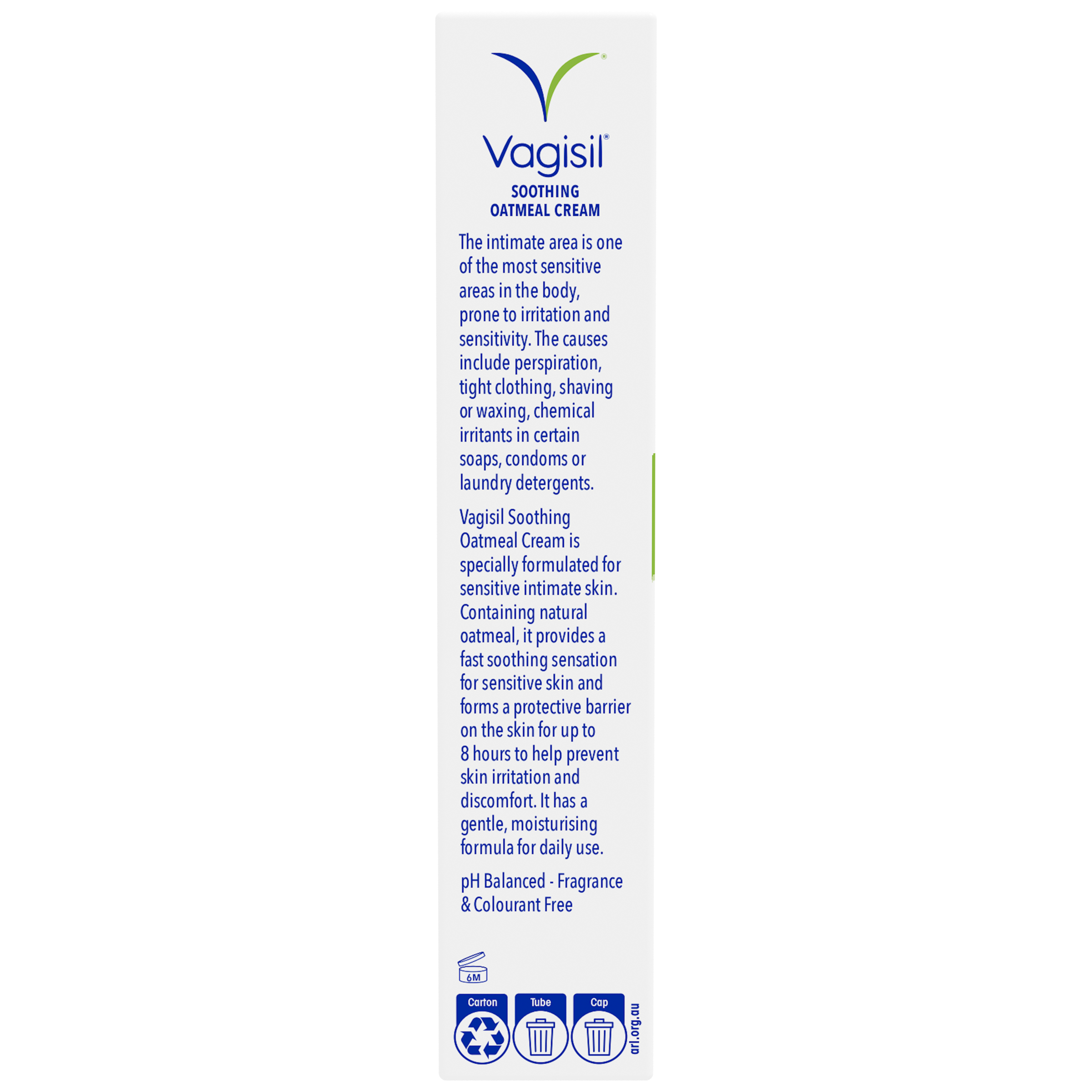 Vagisil Soothing Oatmeal Cream 30 g - Image 4