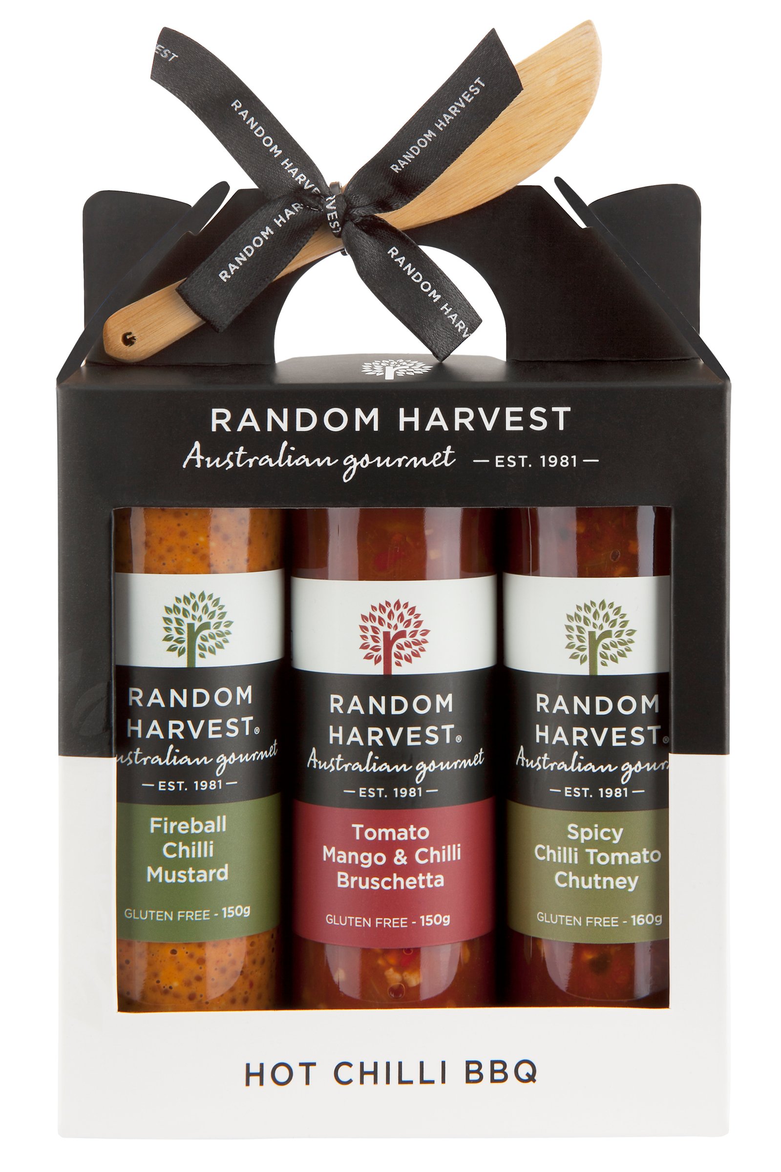 Random Harvest Triple Carry Case Hot Chilli BBQ 3 piece