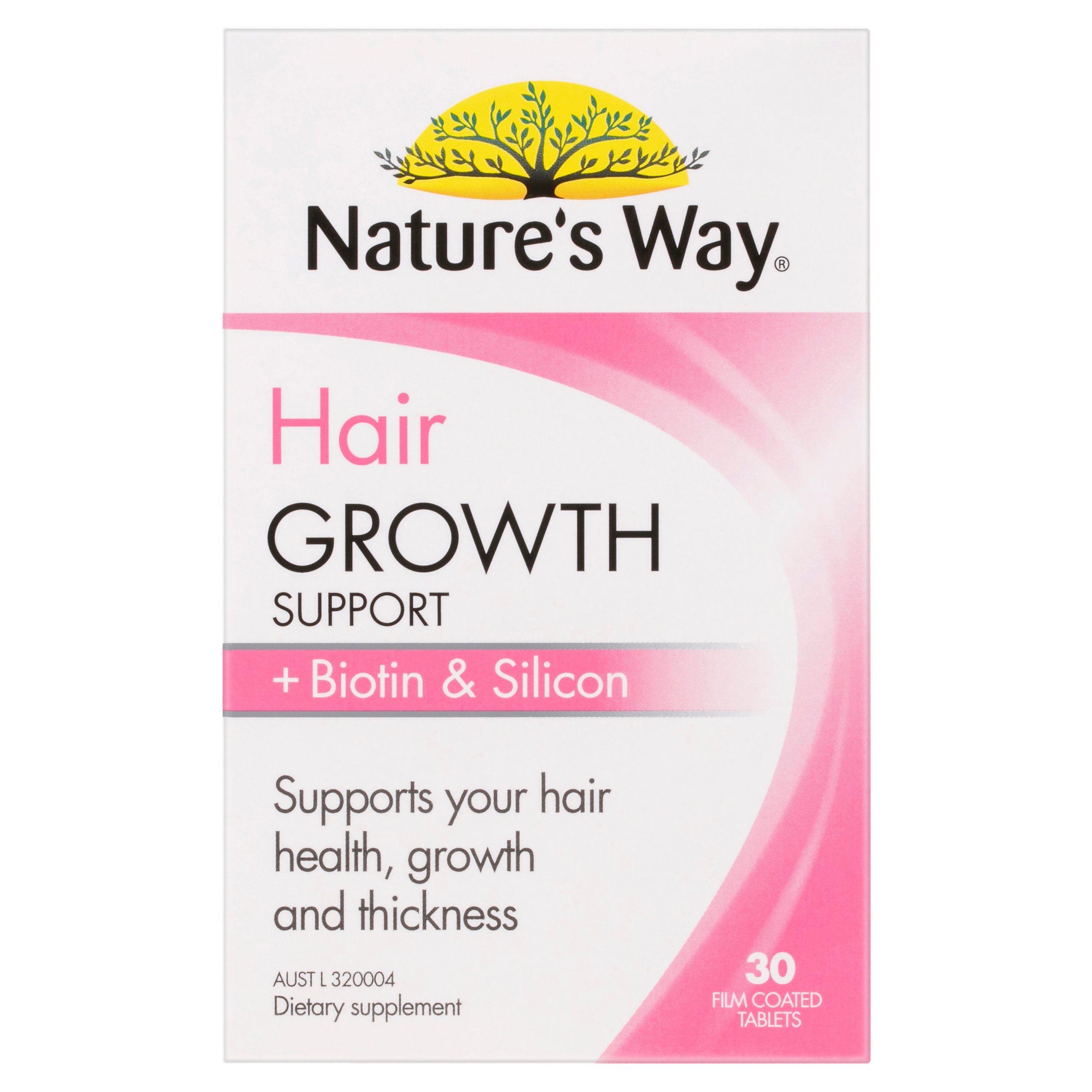 Nature's Way Hair Growth 30 tablets - Image 1