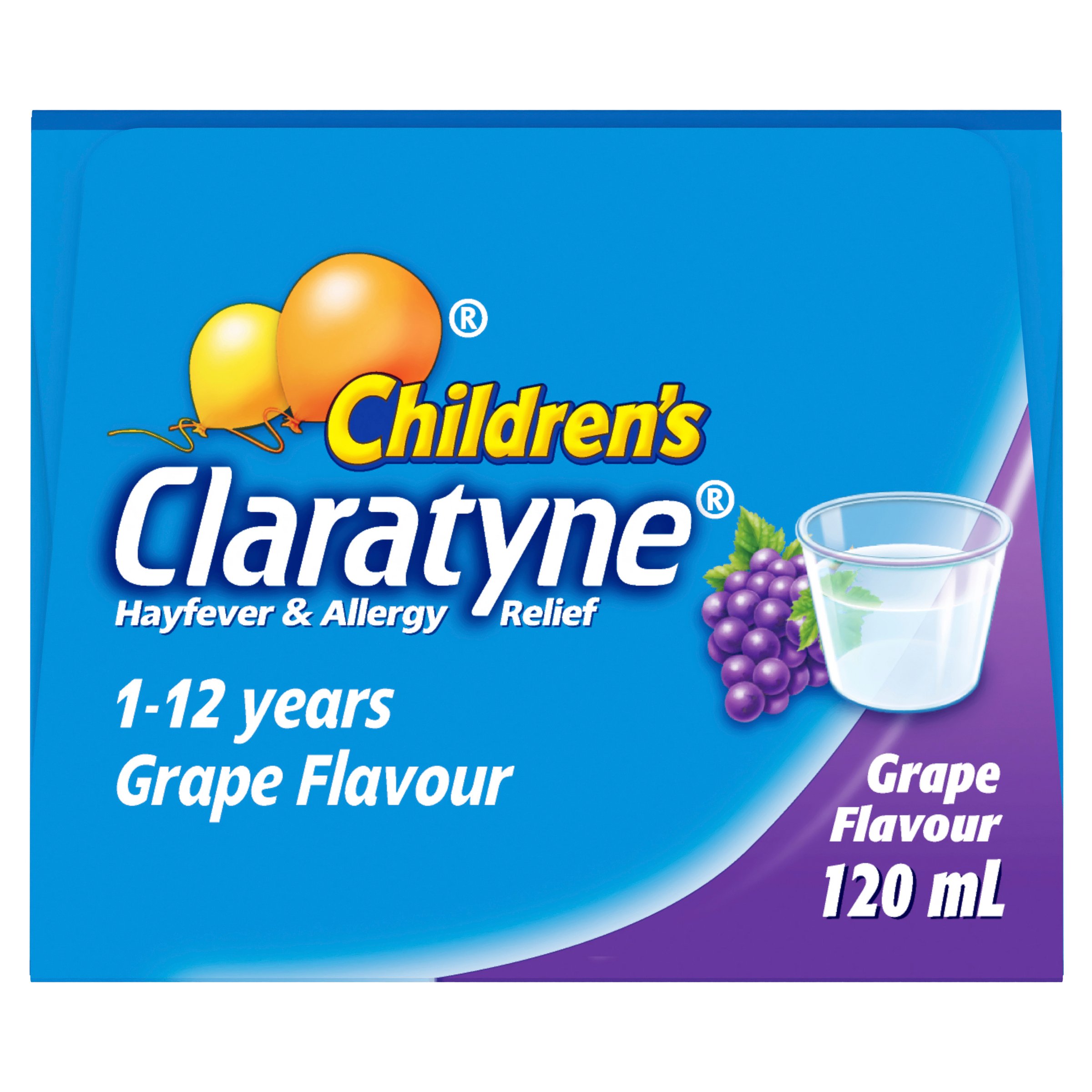 Claratyne Children's Hayfever & Allergy Relief Syrup 1-12 Years Grape Flavoured 120ml - Image 4