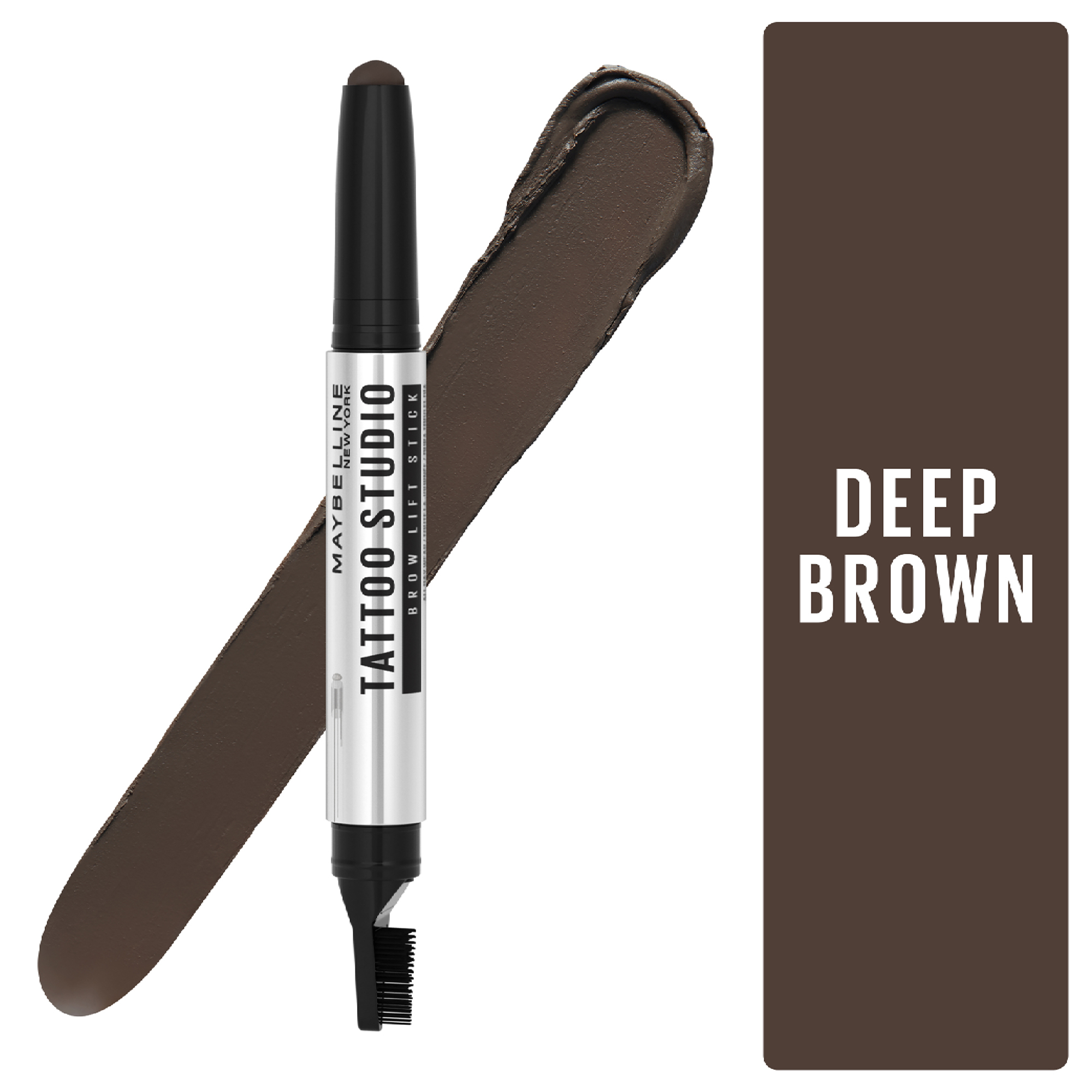 Maybelline Tattoostudio Brow Lift Deep Brown 1 each - Image 2