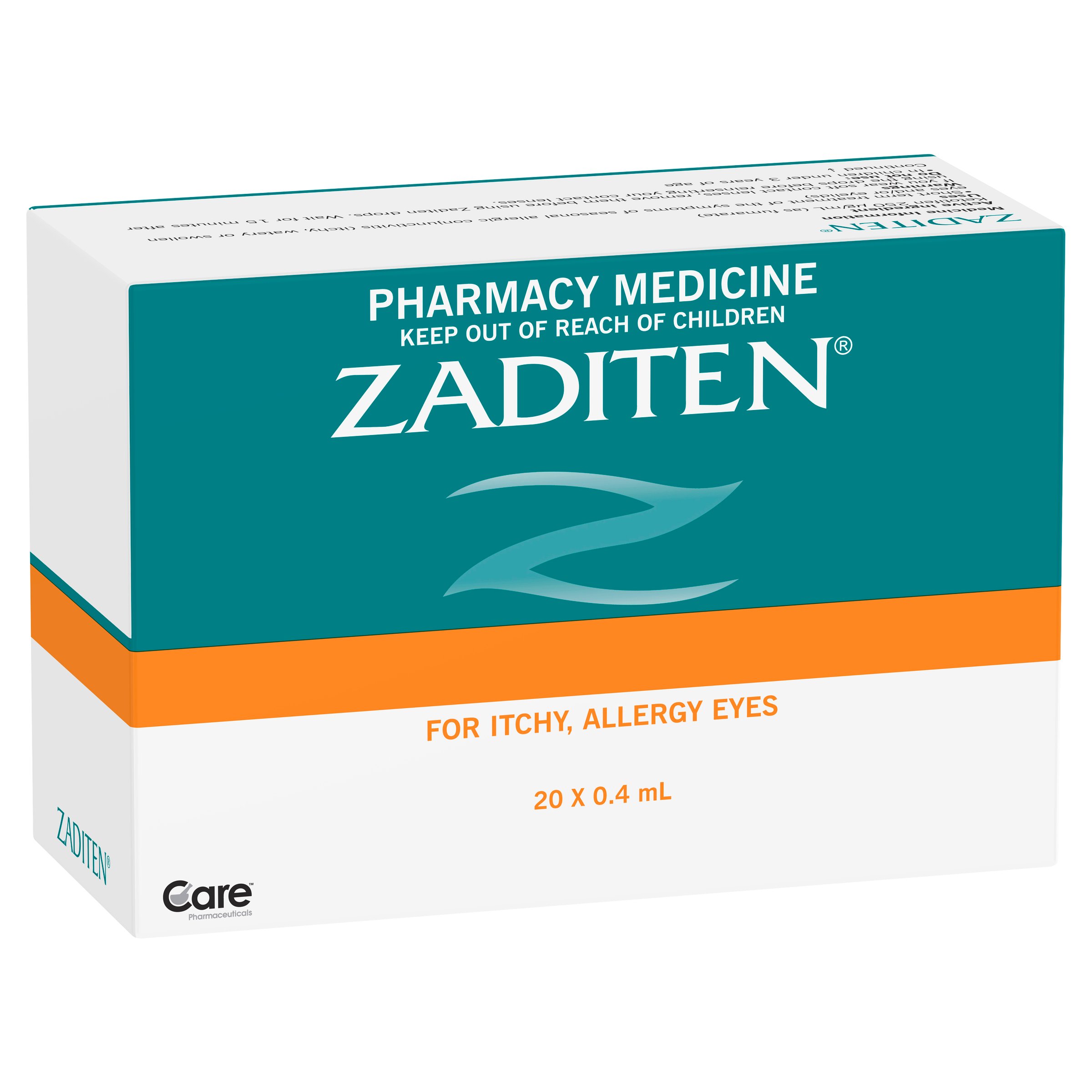 Zaditen Eye Drops For Itchy Allergy Eyes 20 vials - Image 7