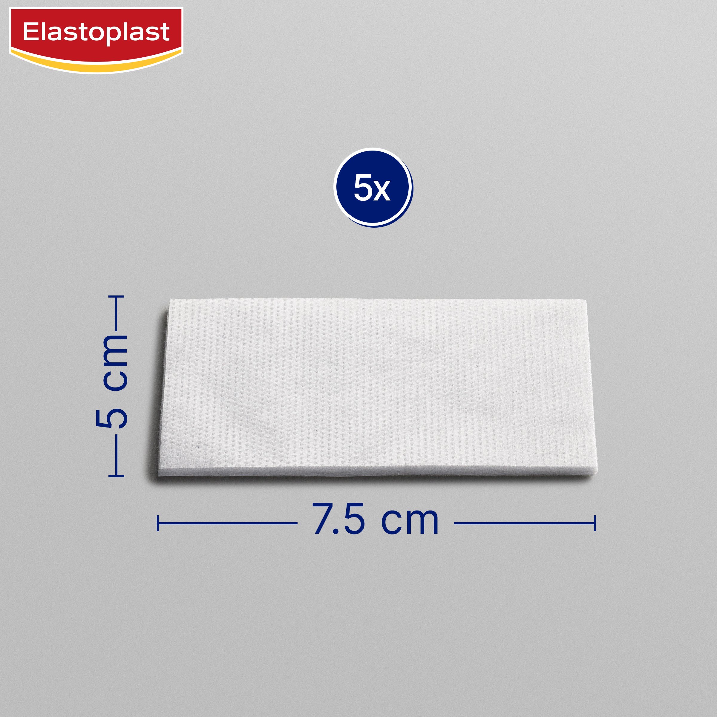 Elastoplast Non-Stick Dressings 5cm X 7.5cm White 5 pack - Image 11