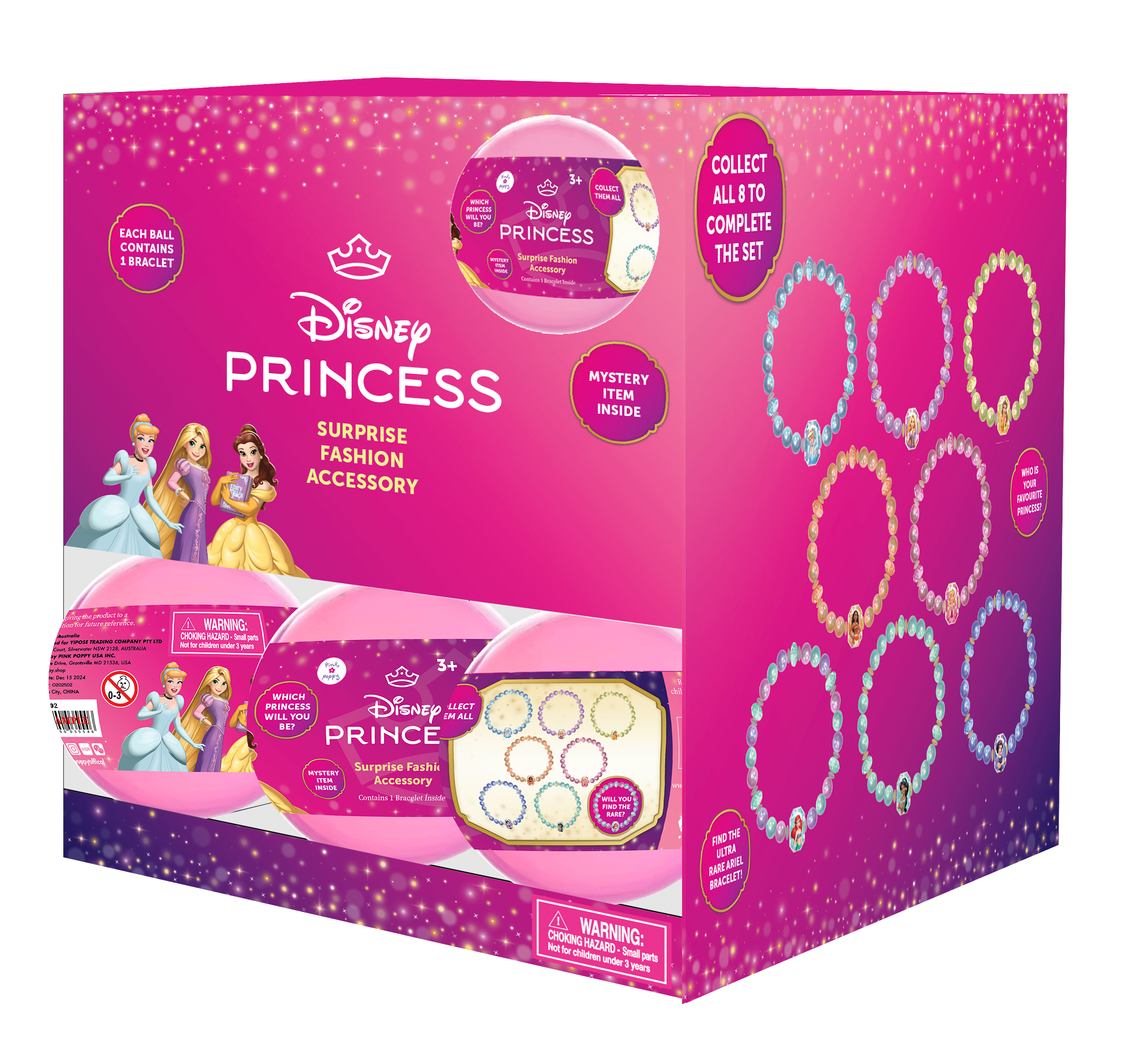 Disney Princess Fashion Accessory Surprise Balls 1 each - Image 3