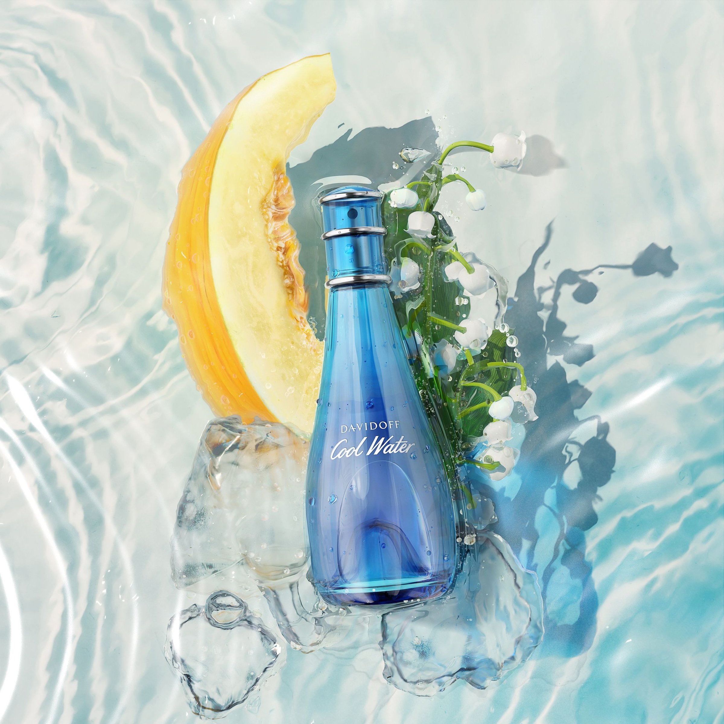 Davidoff Cool Water Woman EDT Spray 100ml - Image 4