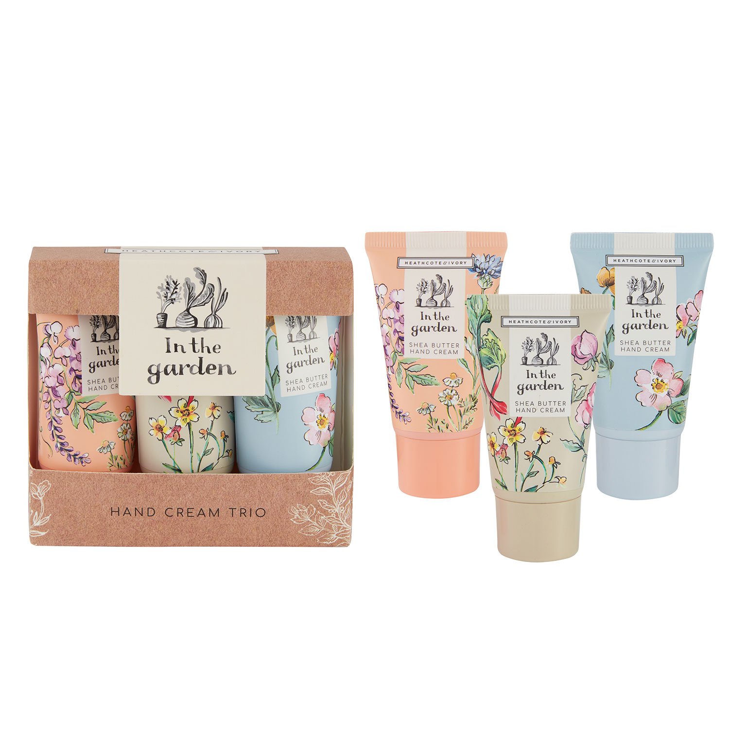 Heathcote & Ivory In The Garden Hand Cream Trio 30ml - 3 piece