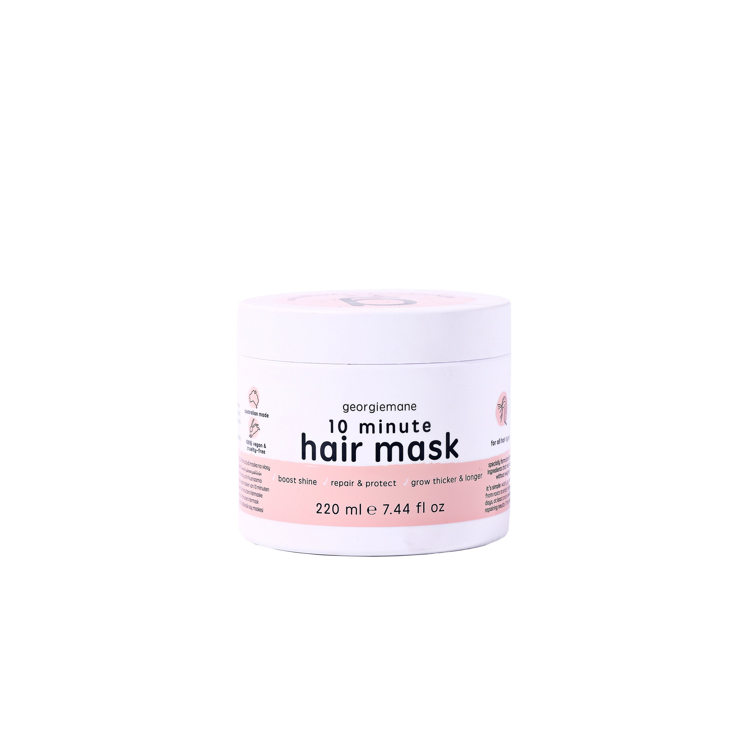 Georgiemane 10 Minute Hair Mask 220ml - Image 1