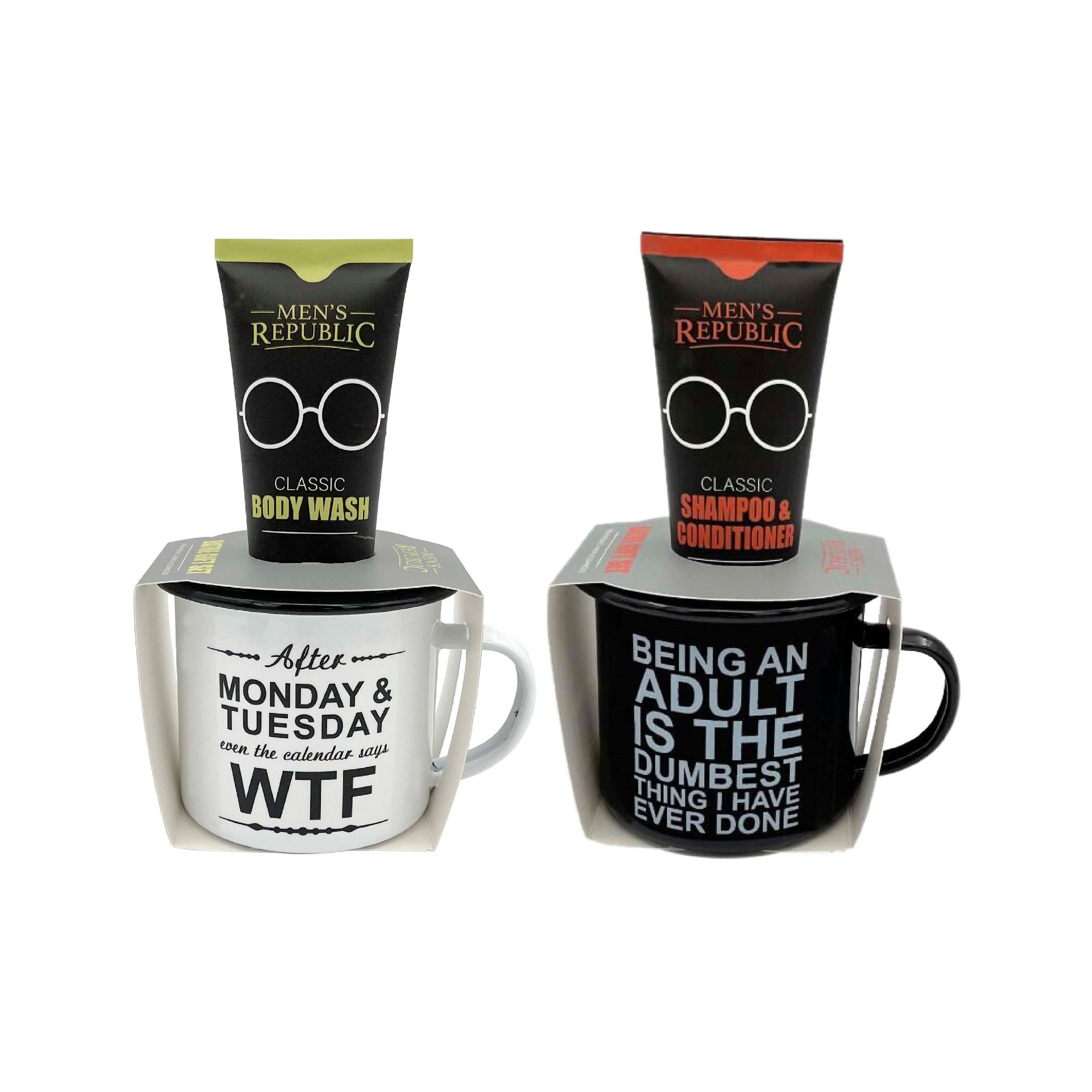 Men's Republic Mug & Grooming Kit Assorted 1 each - Image 1